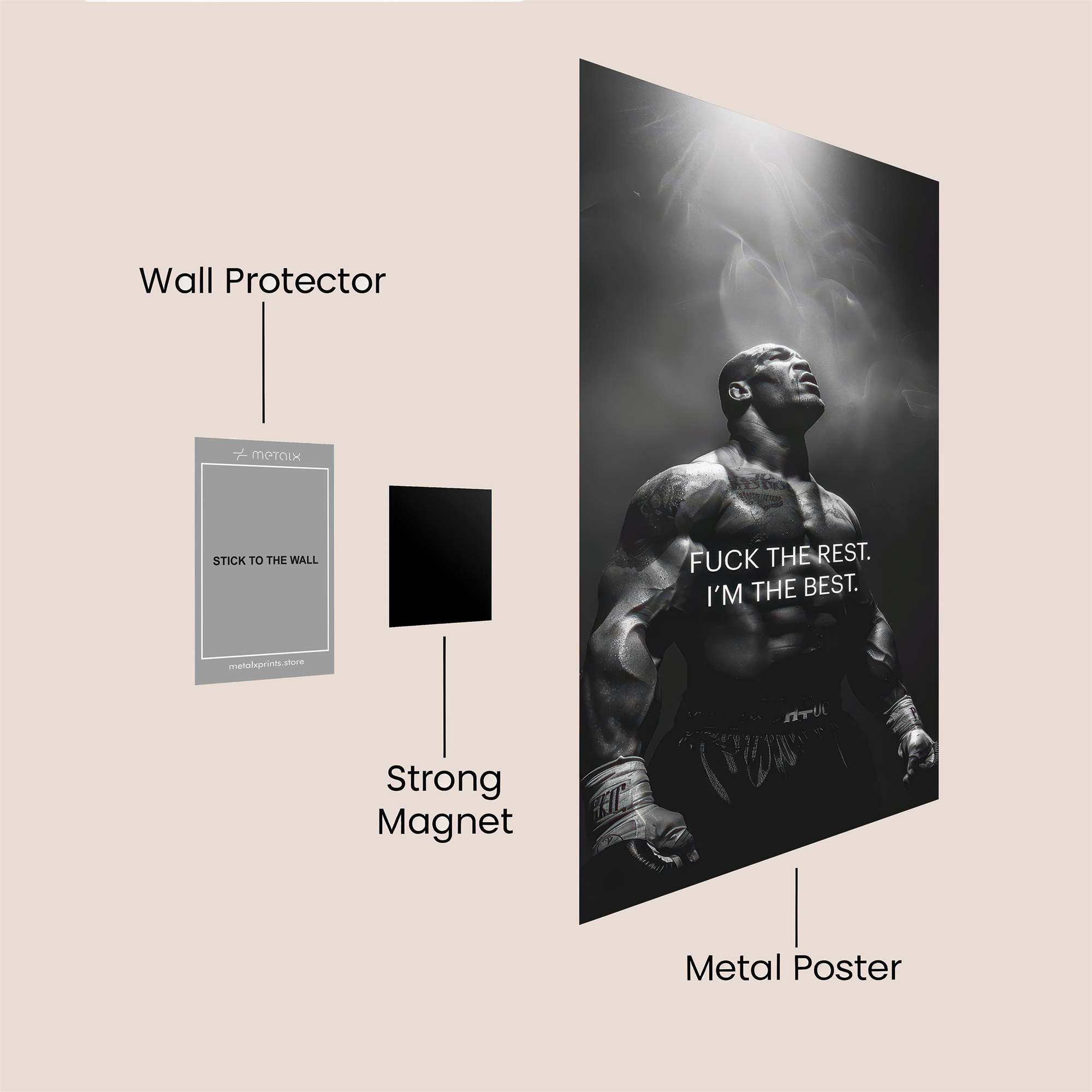 Mayweather Triumphant Safe Wall Magnetic / M