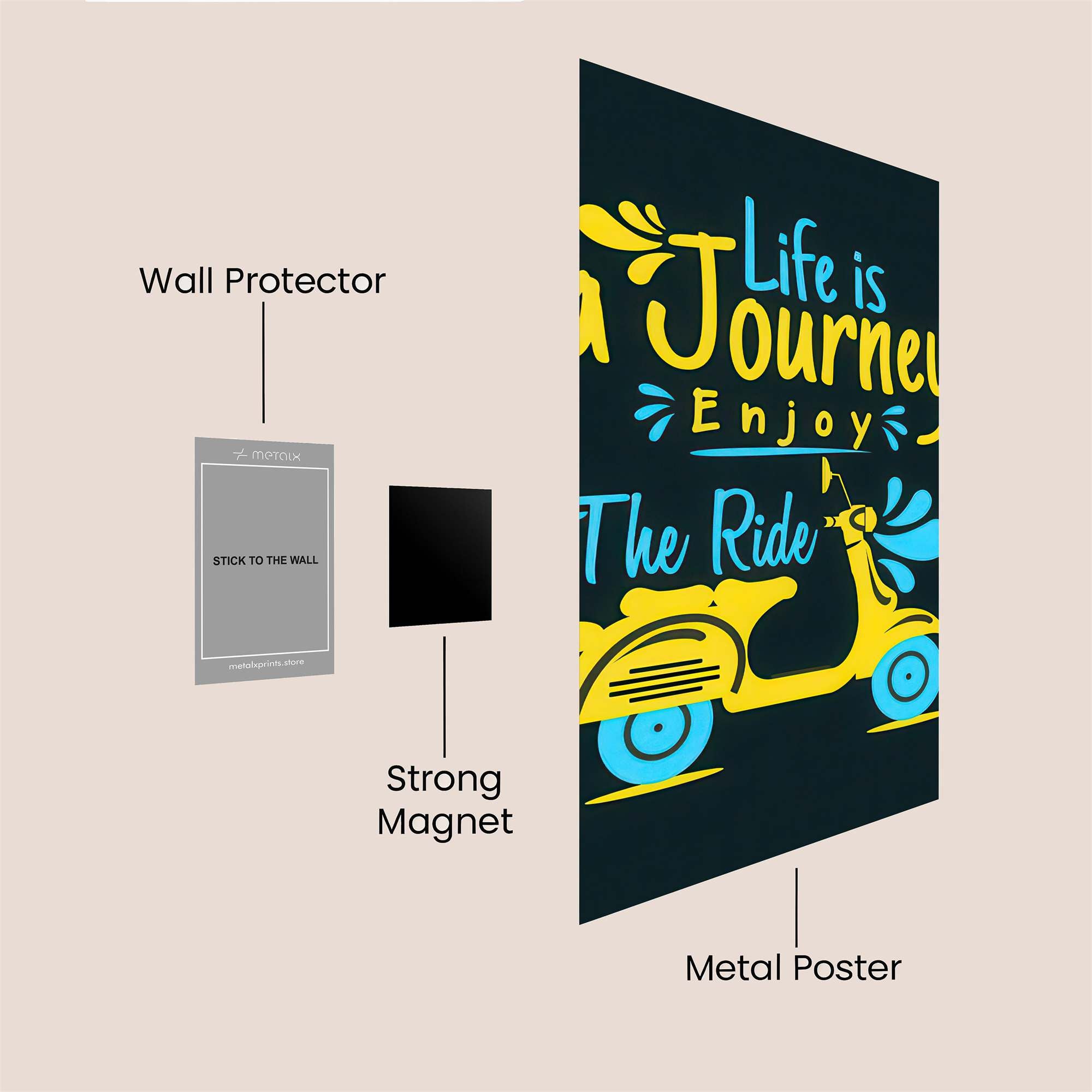 Journey Bliss Safe Wall Magnetic / M
