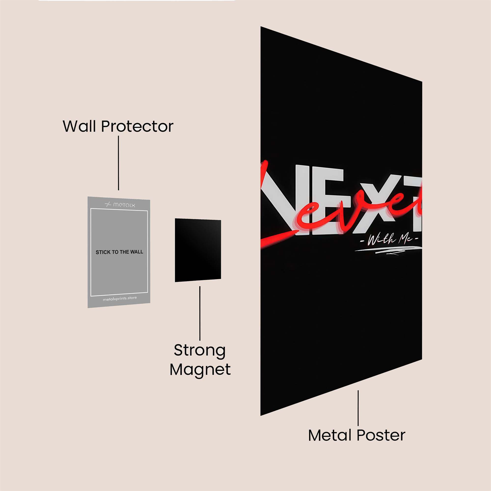 Next Euphoria Safe Wall Magnetic / M