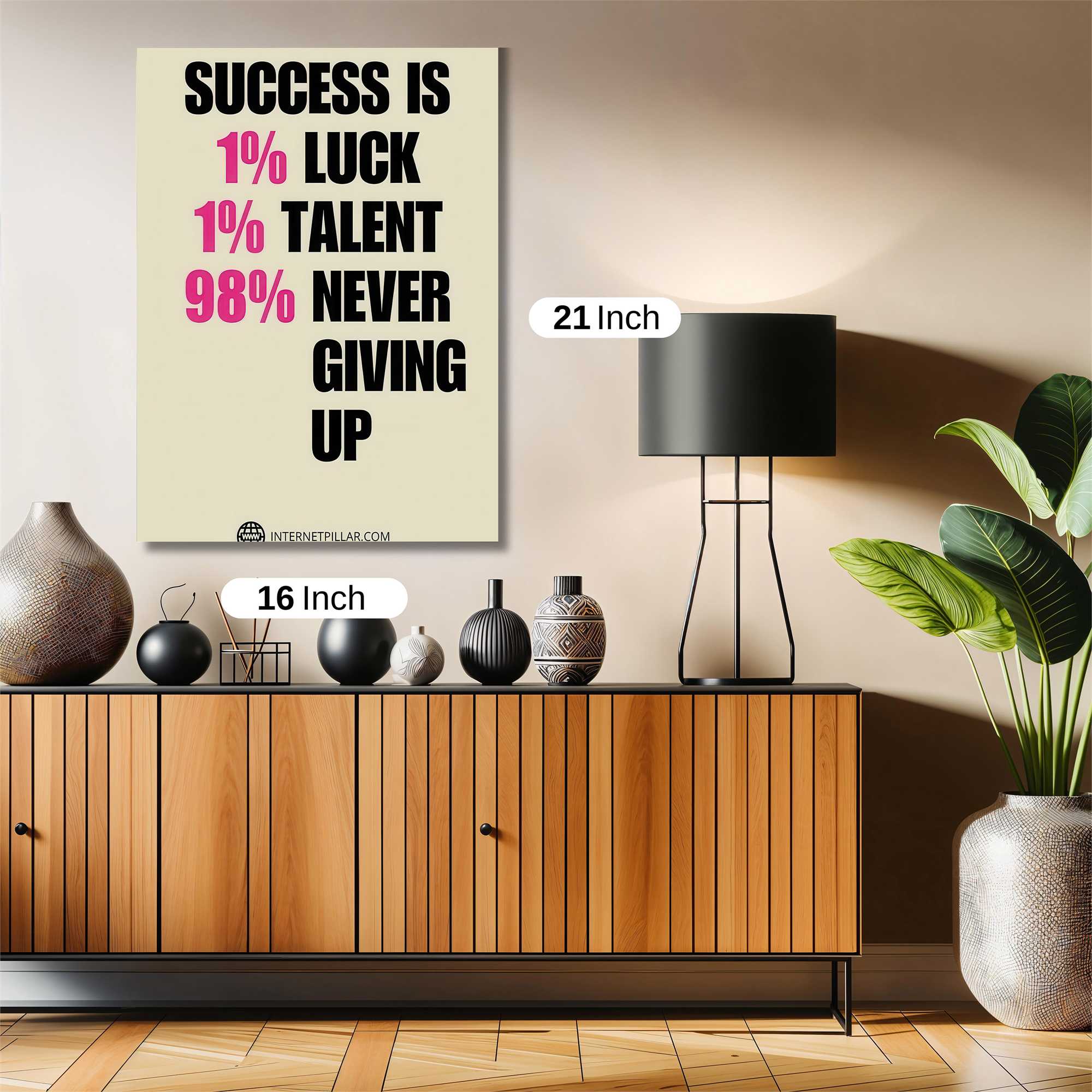 Success Motivated Safe Wall Magnetic / M