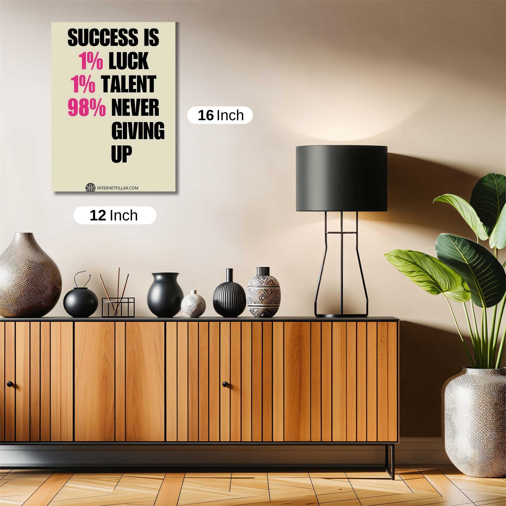 Success Motivated Safe Wall Magnetic / M
