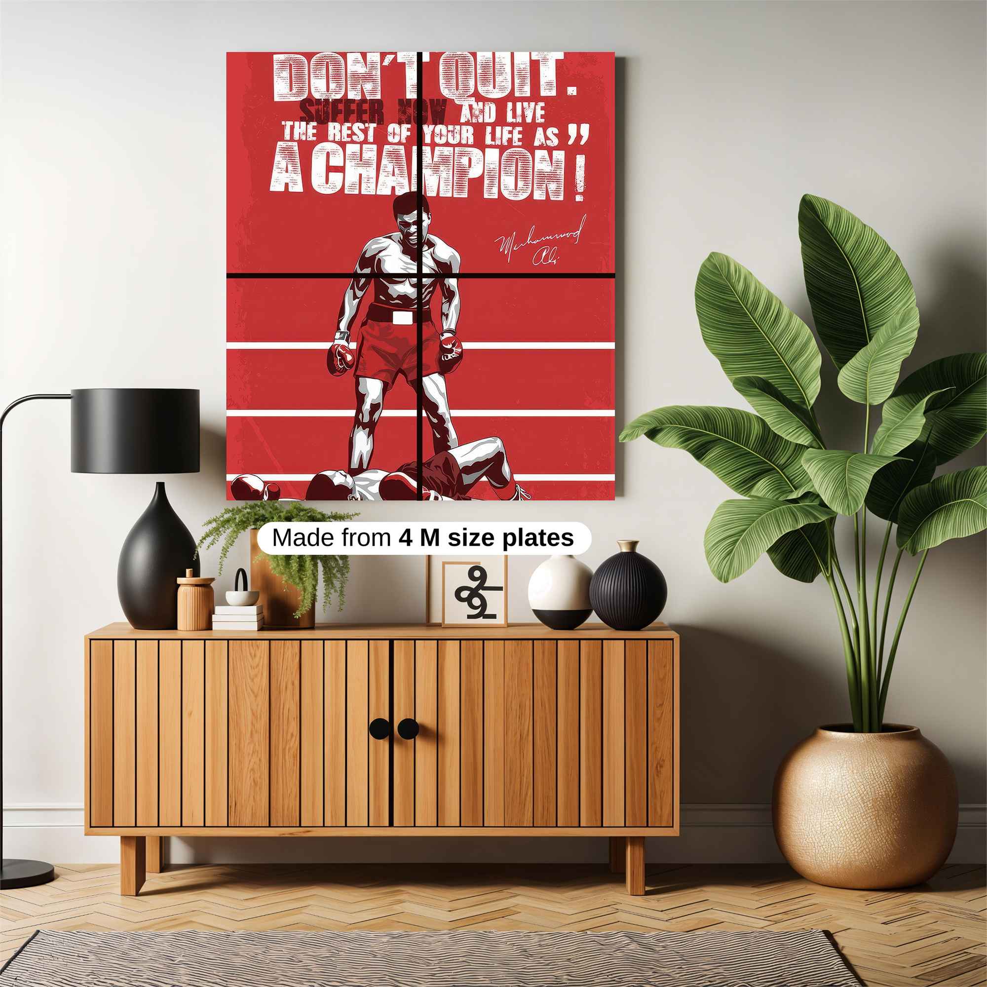 Ali Triumphant Safe Wall Magnetic / M