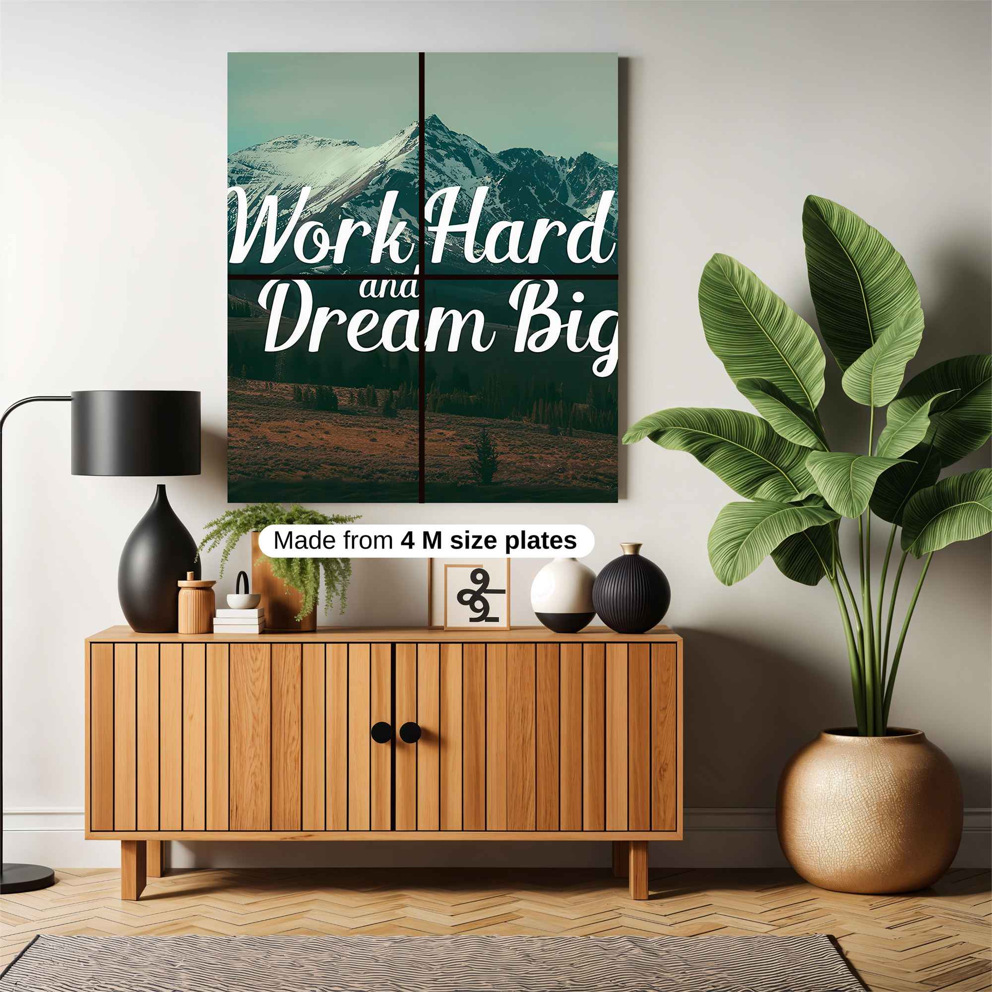 Mountainous Ambition Safe Wall Magnetic / M