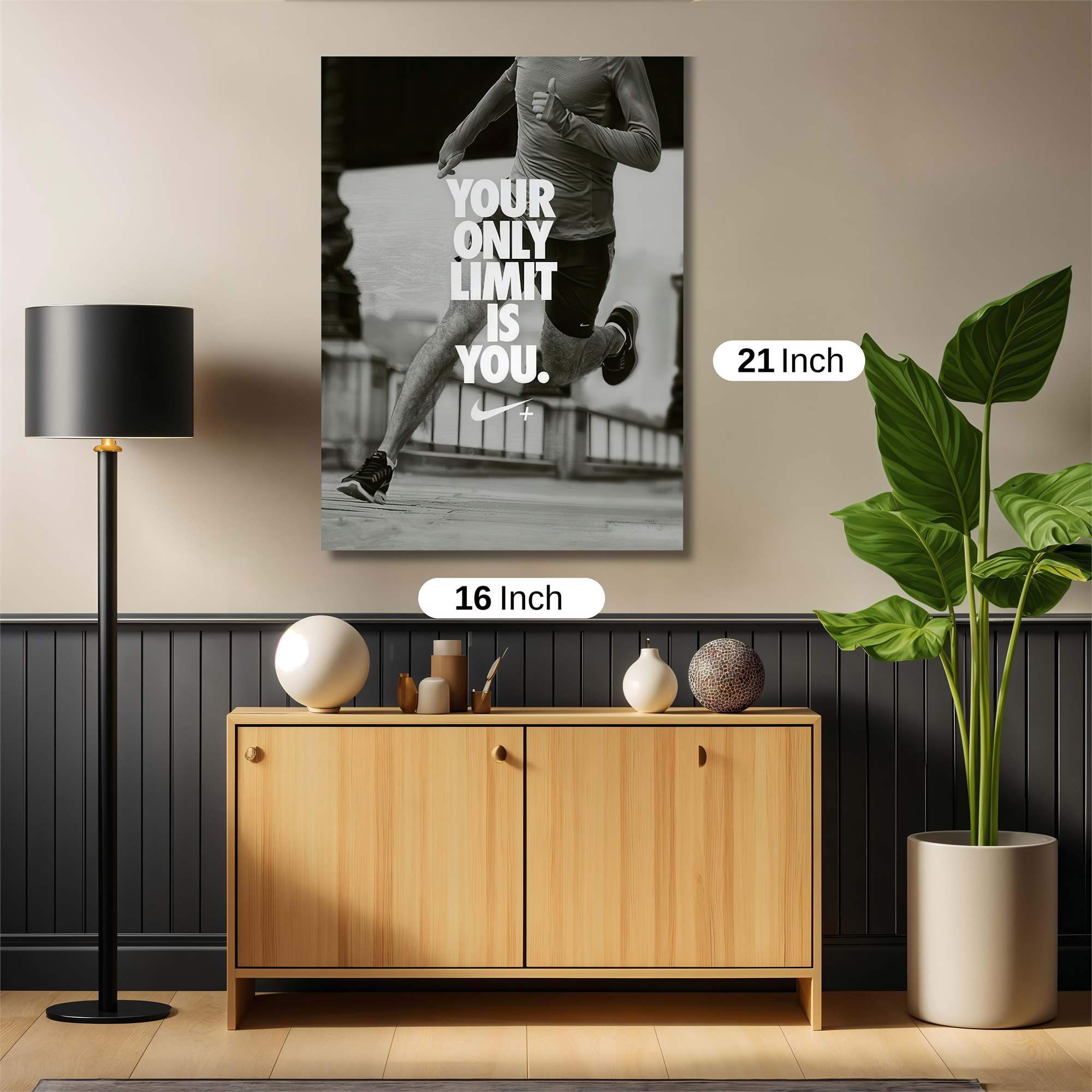 Runner's Resolve Safe Wall Magnetic / M