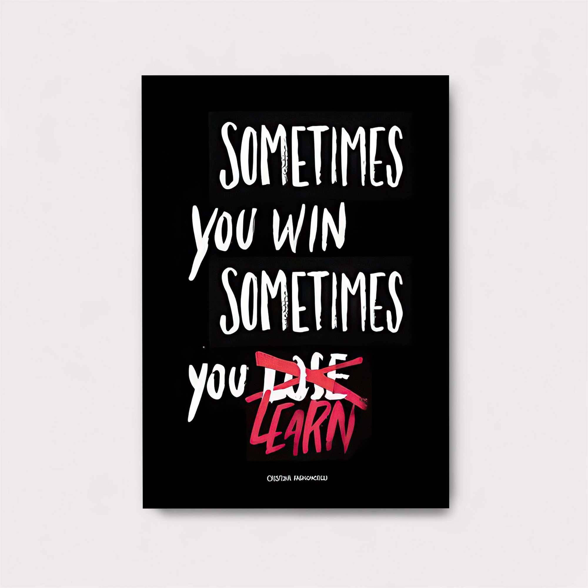 Life Lesson Safe Wall Magnetic / M