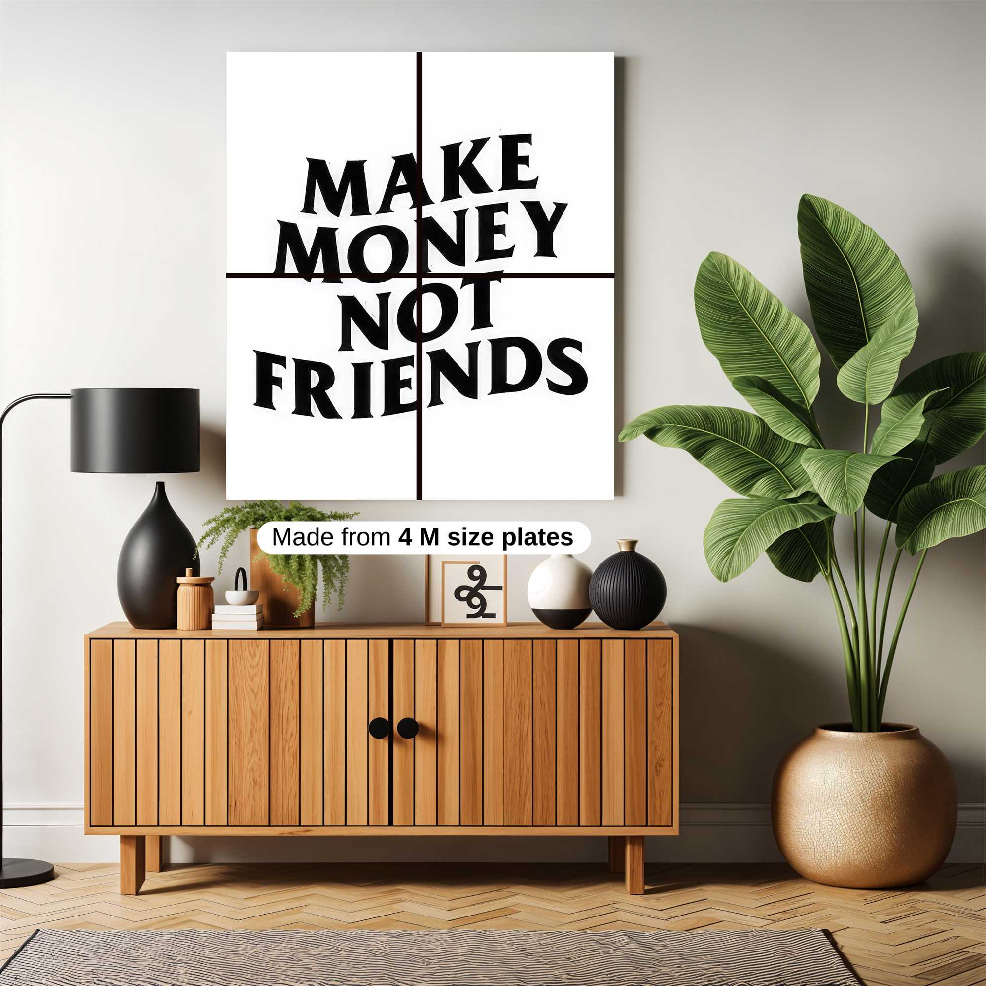Money Mantra Safe Wall Magnetic / M