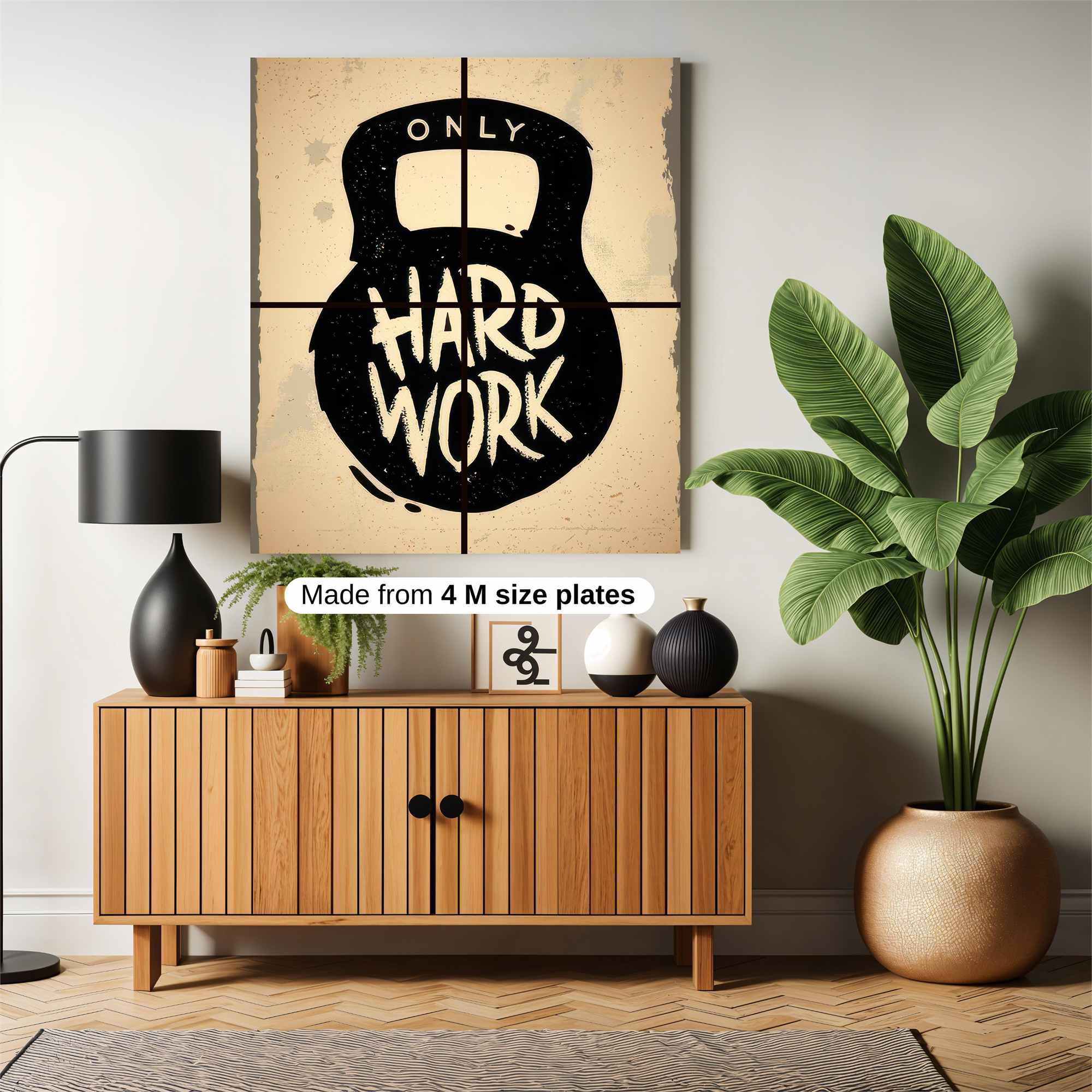 Kettlebell Determination Safe Wall Magnetic / M