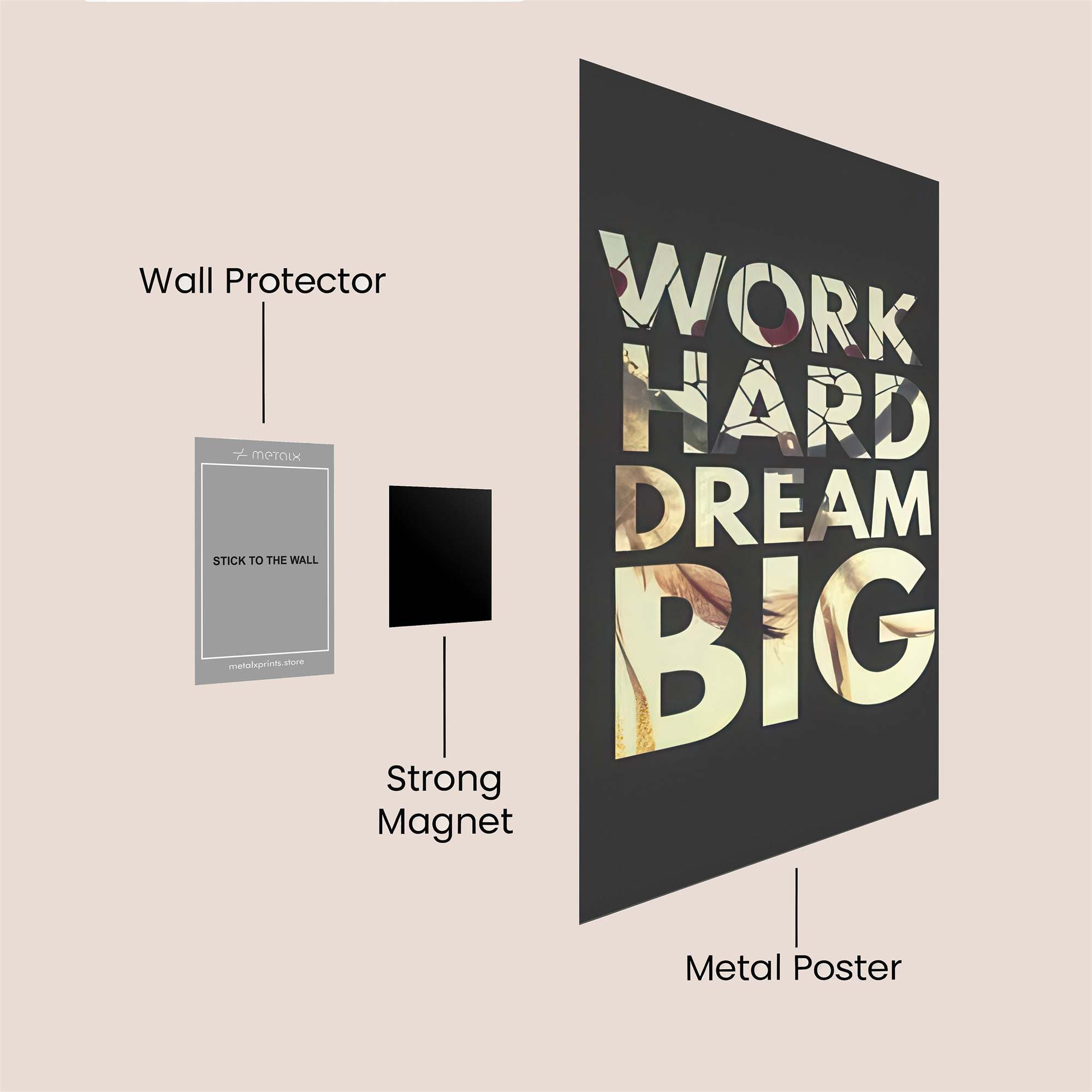 Aspire High Safe Wall Magnetic / M