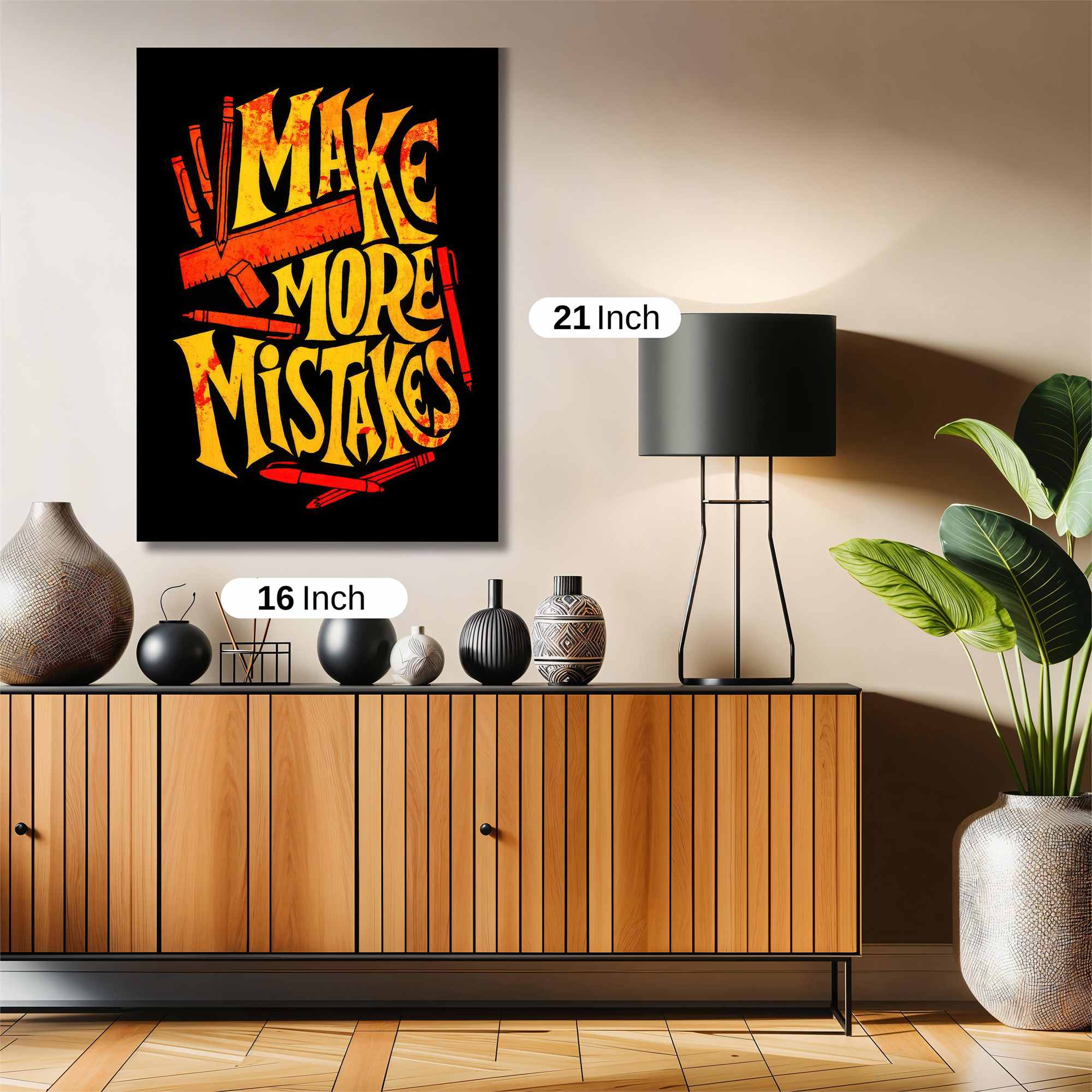 Mistakes Unleashed Safe Wall Magnetic / M