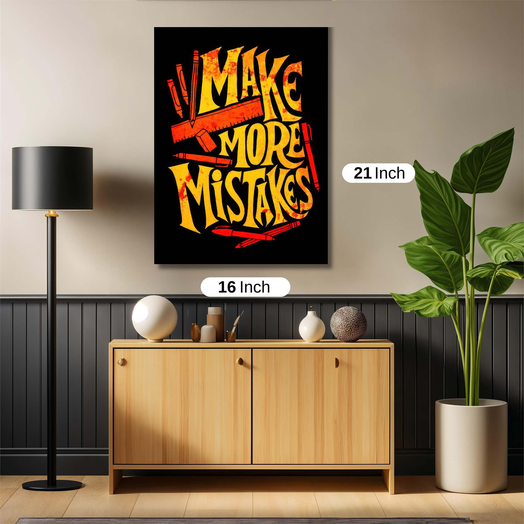 Mistakes Unleashed Safe Wall Magnetic / M