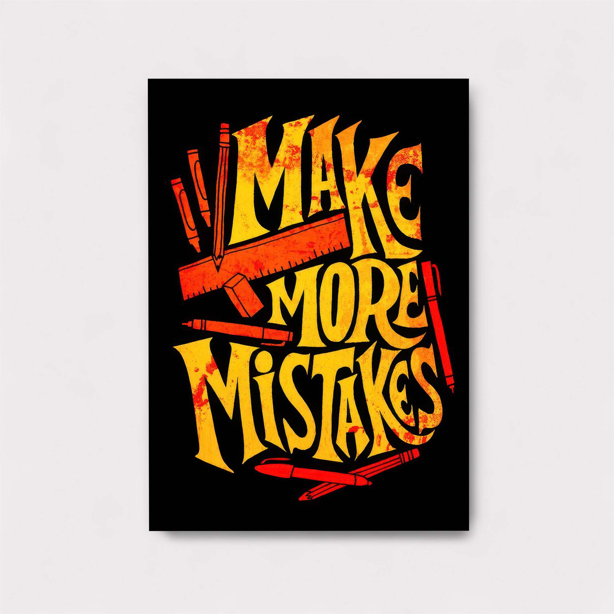 Mistakes Unleashed Safe Wall Magnetic / M