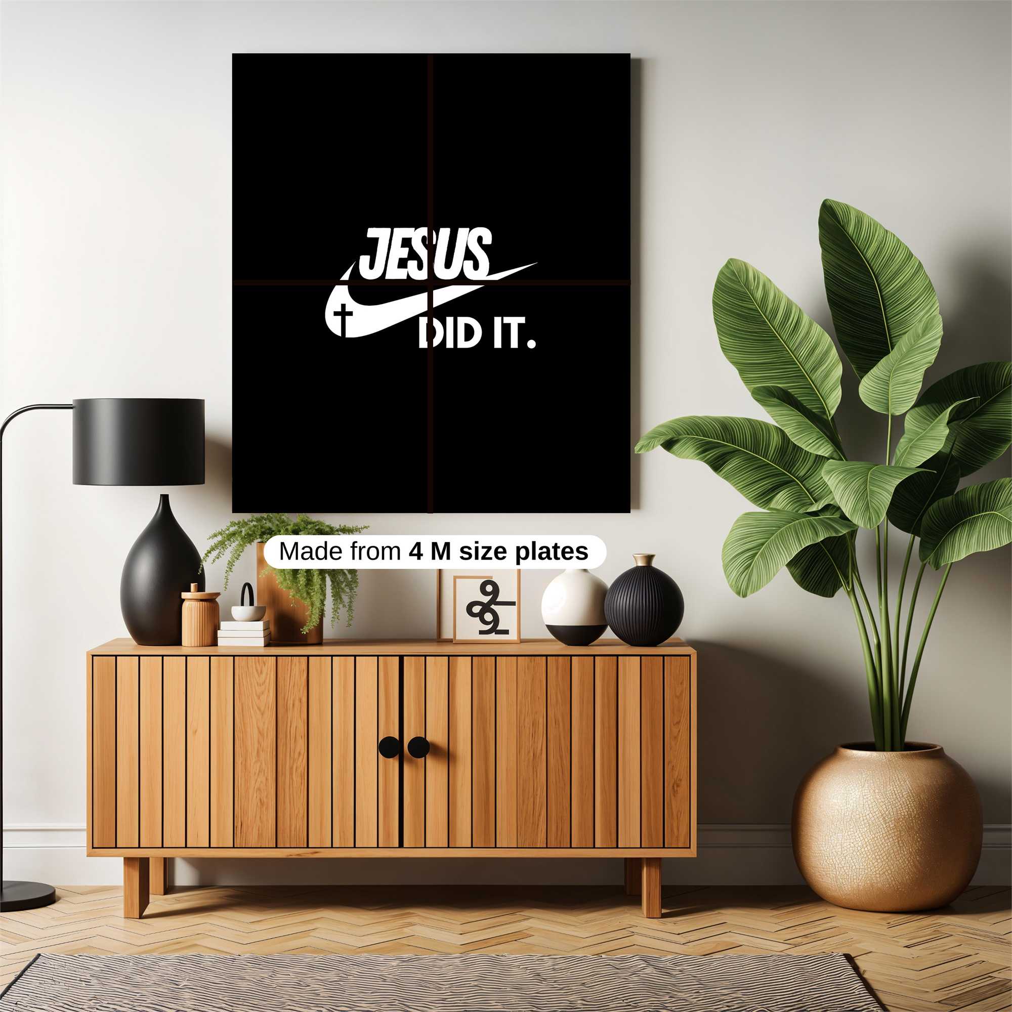 Jesus Triumphant Safe Wall Magnetic / M