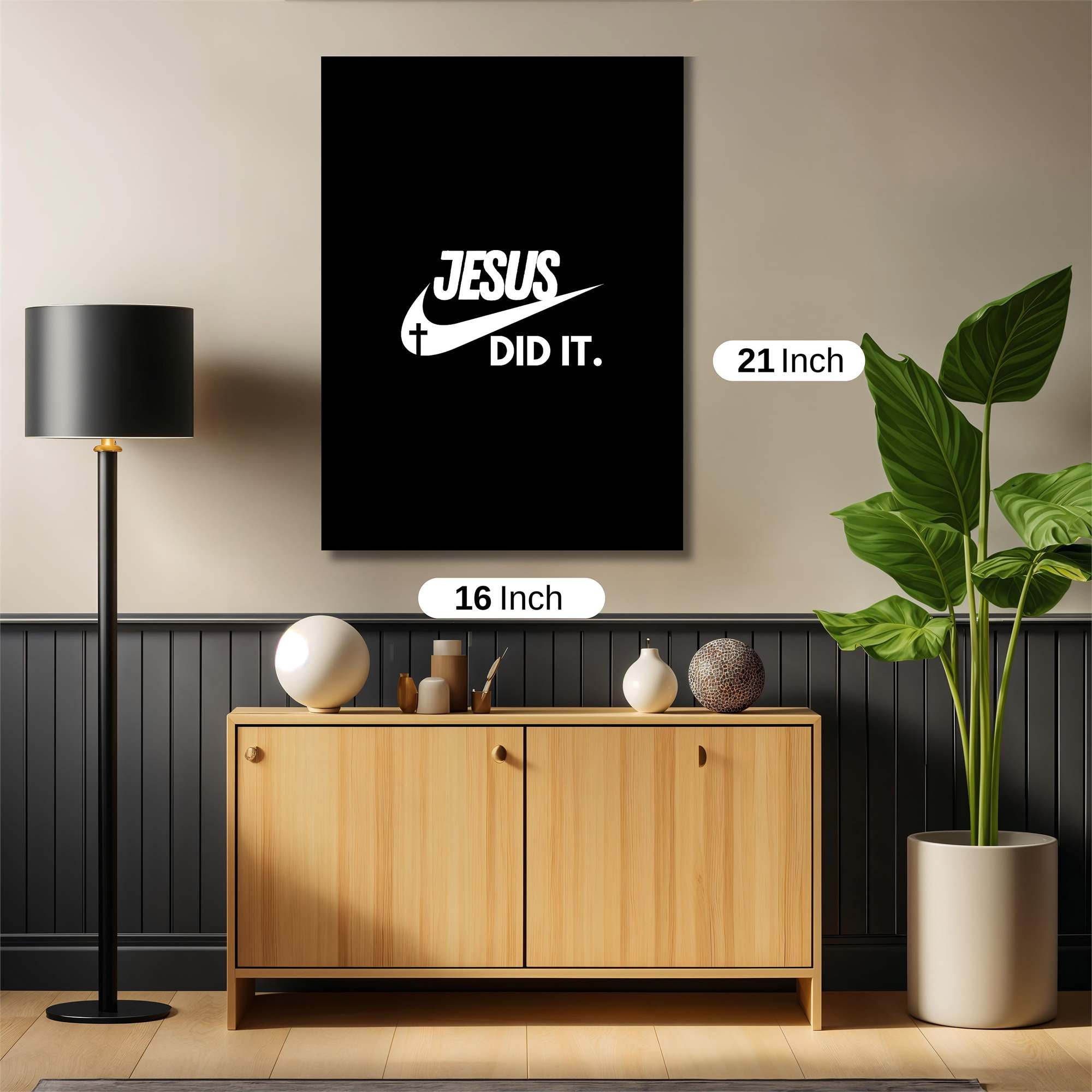 Jesus Triumphant Safe Wall Magnetic / M