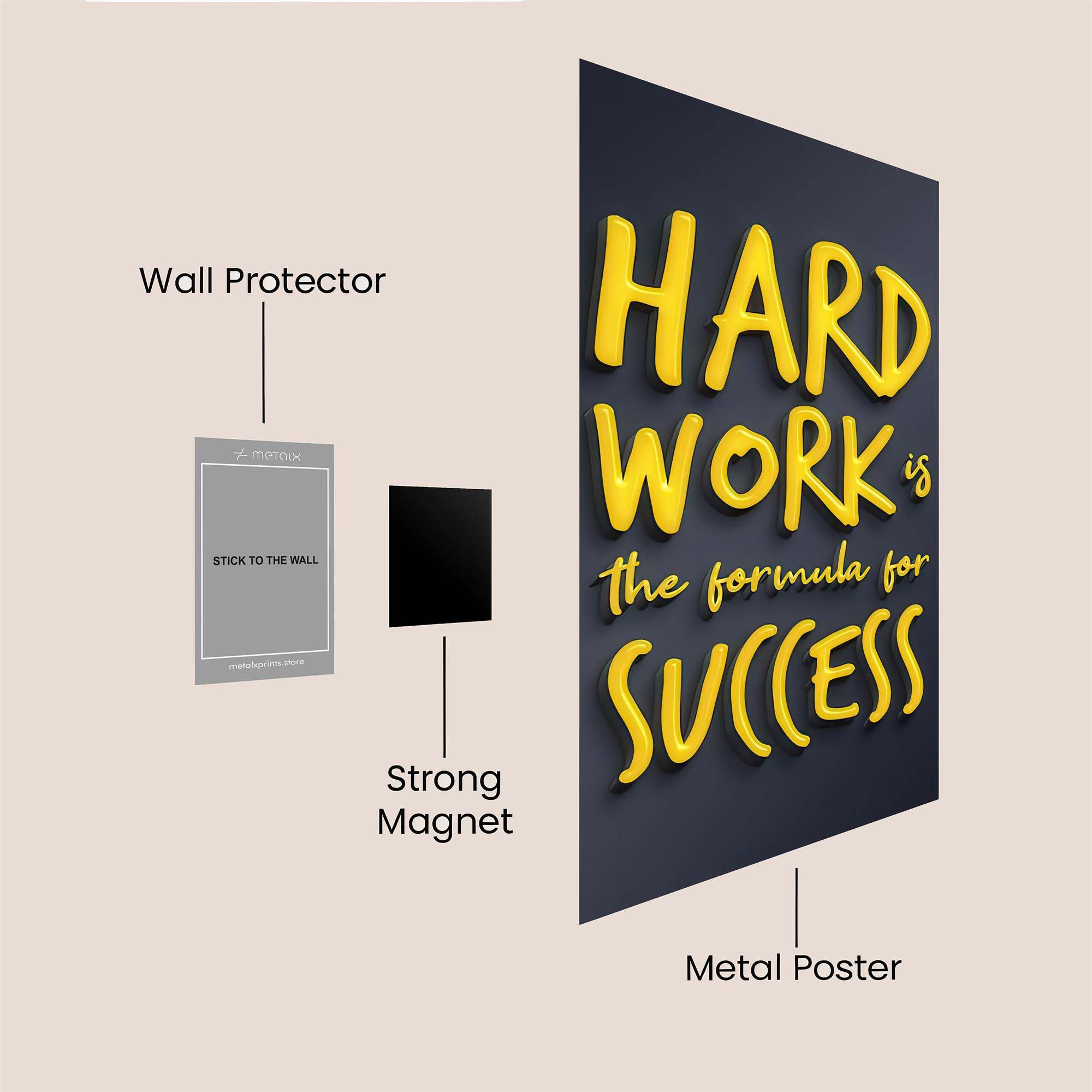 Success Mantra Safe Wall Magnetic / M