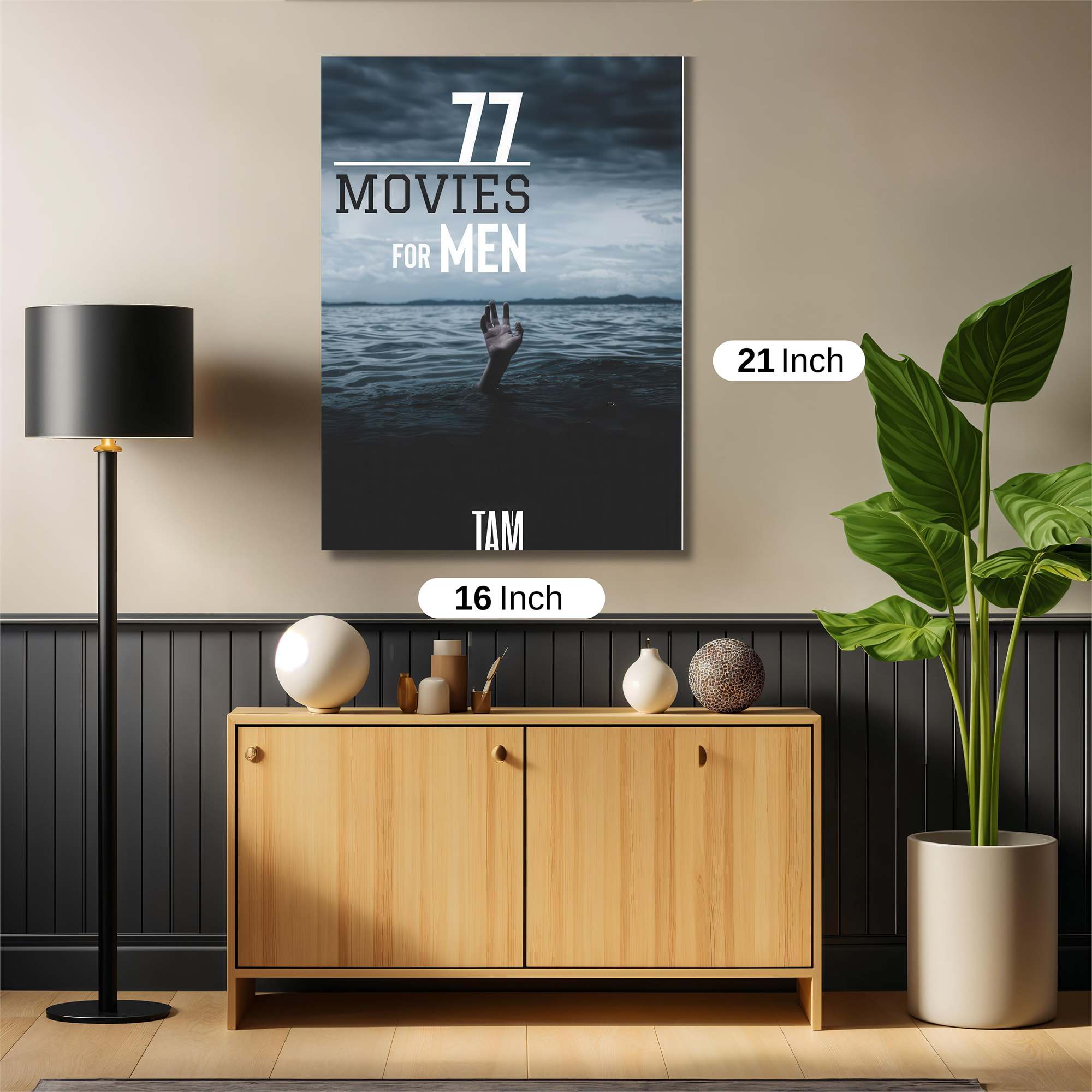 Desperate Drown Safe Wall Magnetic / M