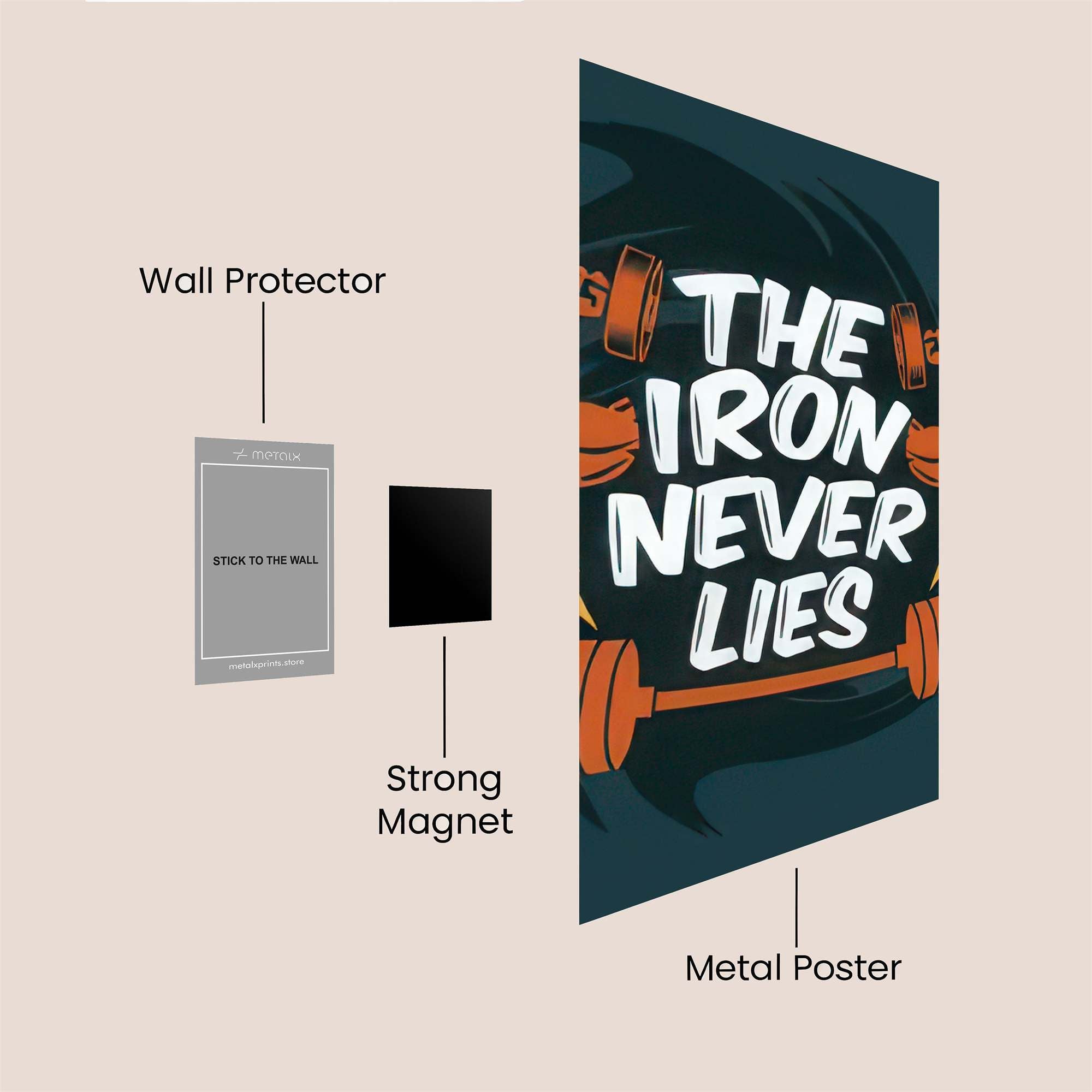 Iron Resolve Safe Wall Magnetic / M