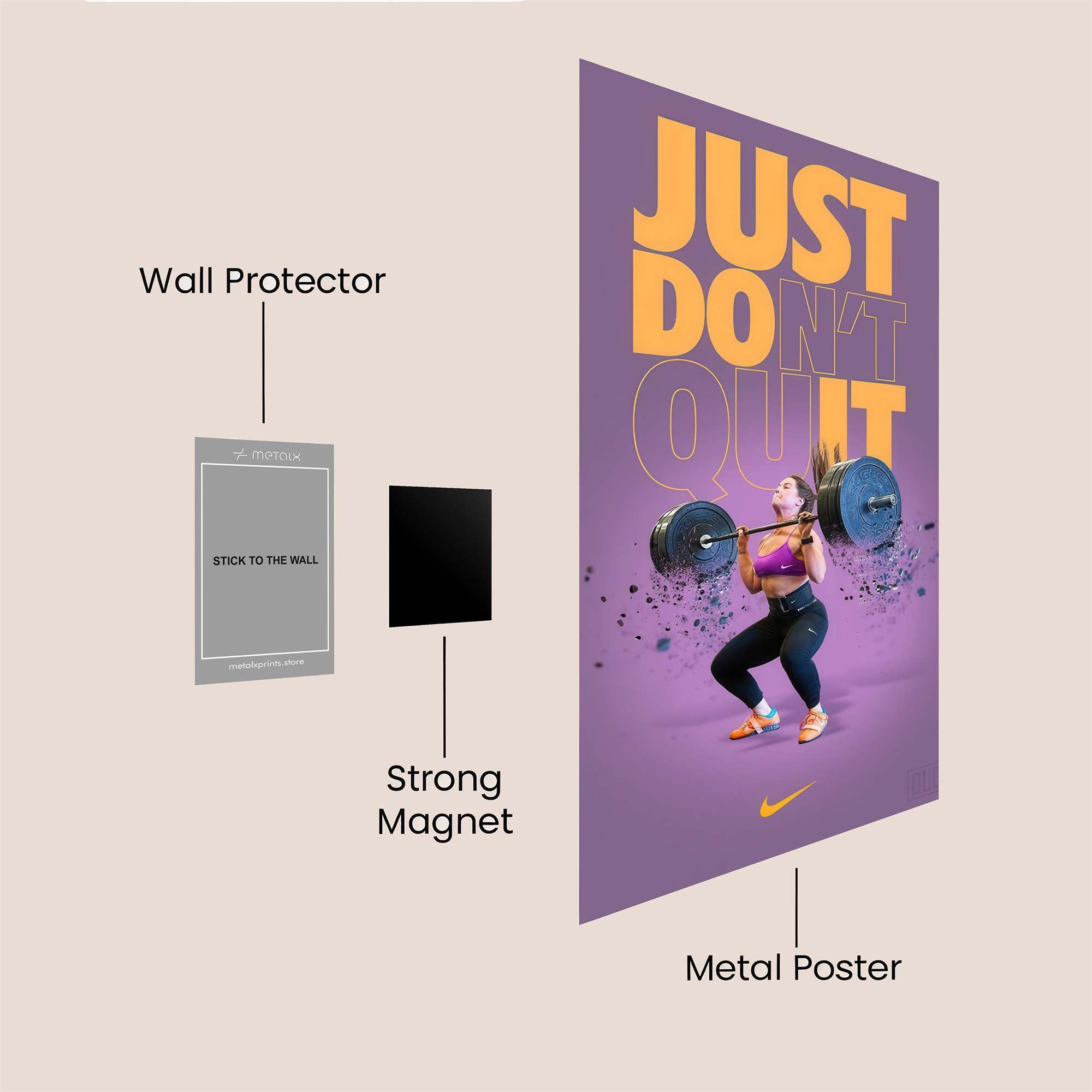 Strength Unleashed Safe Wall Magnetic / M