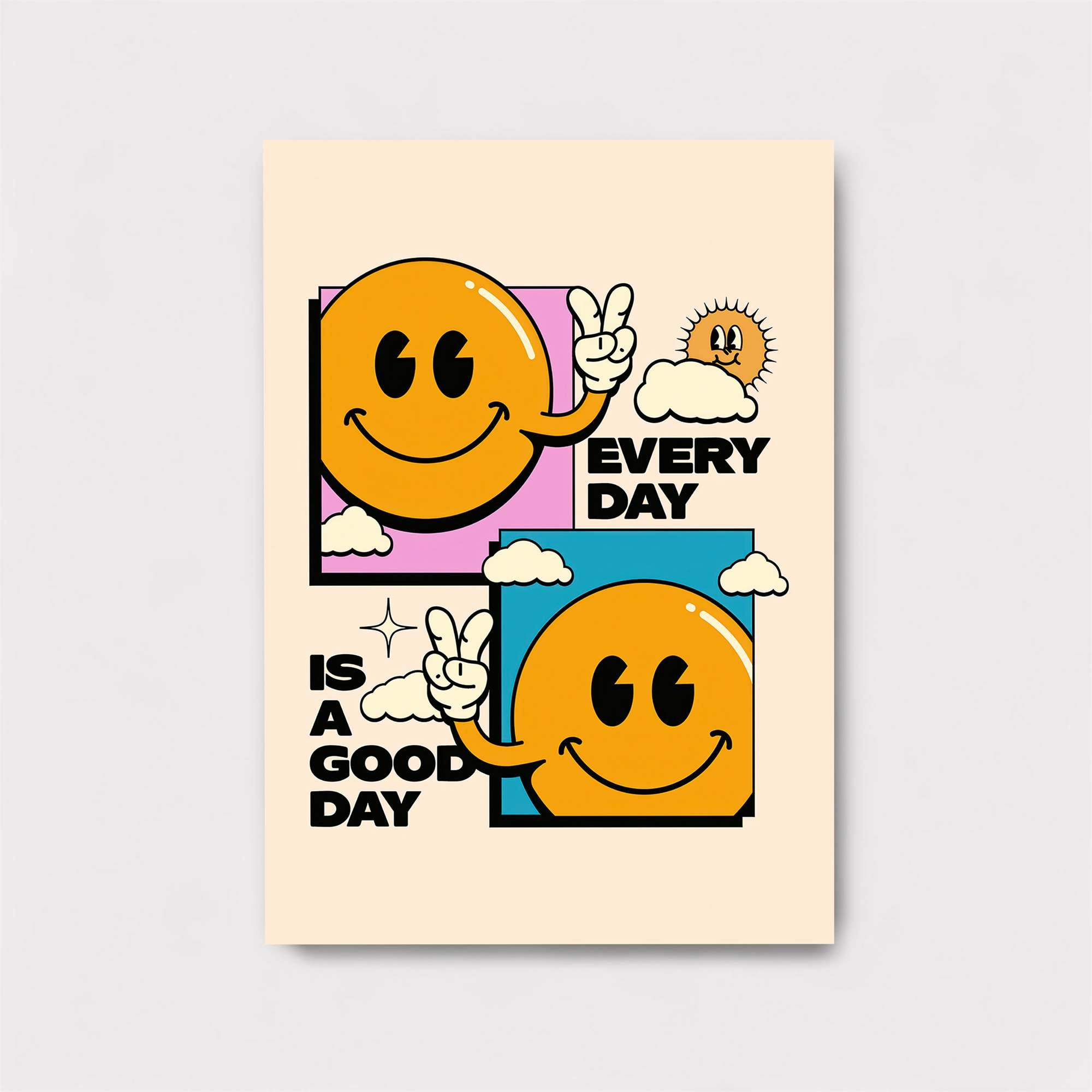 Smiley Serenity Safe Wall Magnetic / M