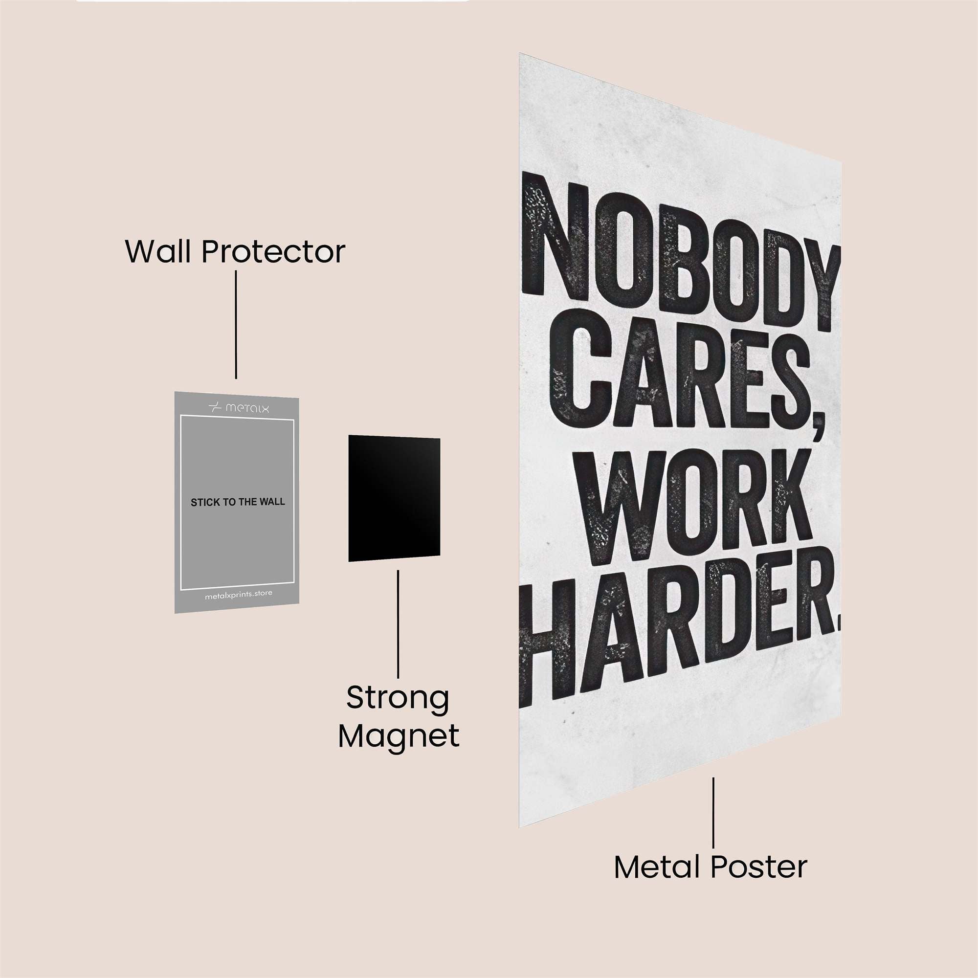 Work Intense Safe Wall Magnetic / M