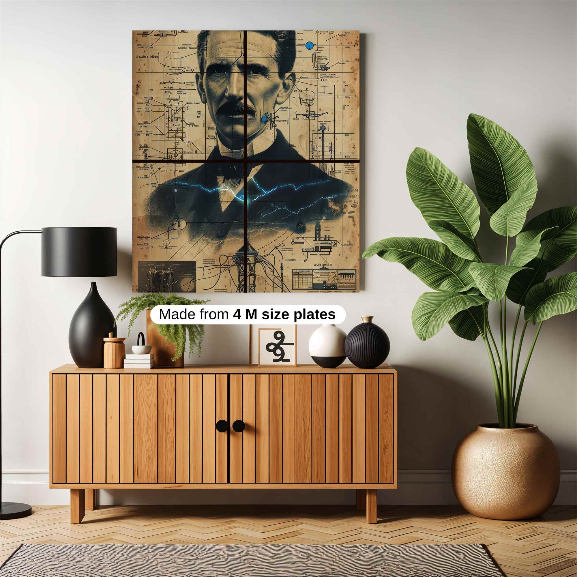 Tesla Visionary Safe Wall Magnetic / M