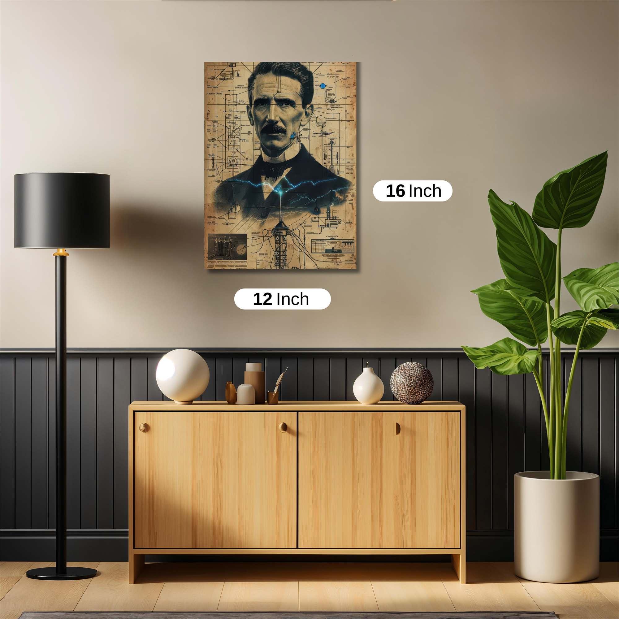 Tesla Visionary Safe Wall Magnetic / M