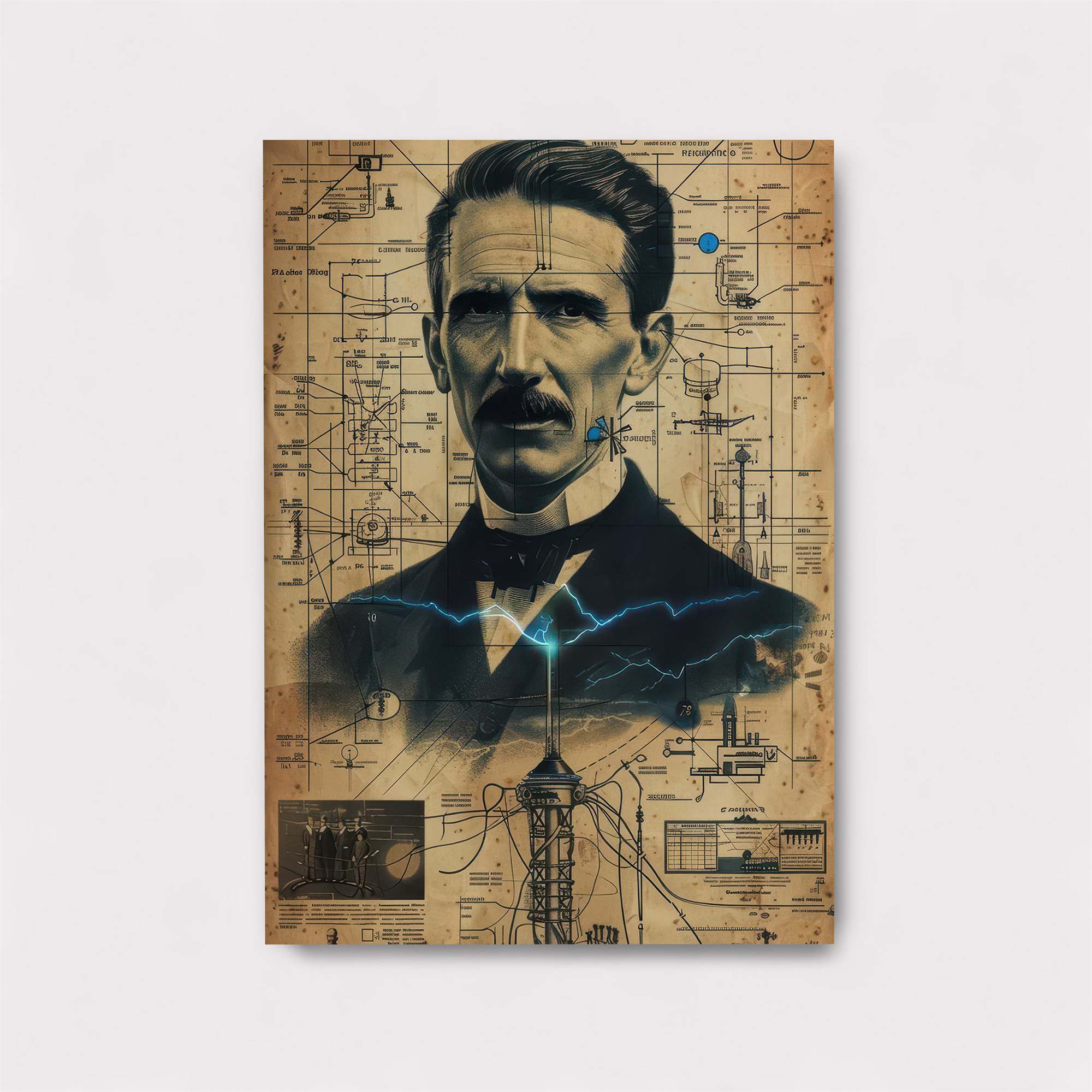 Tesla Visionary Safe Wall Magnetic / M