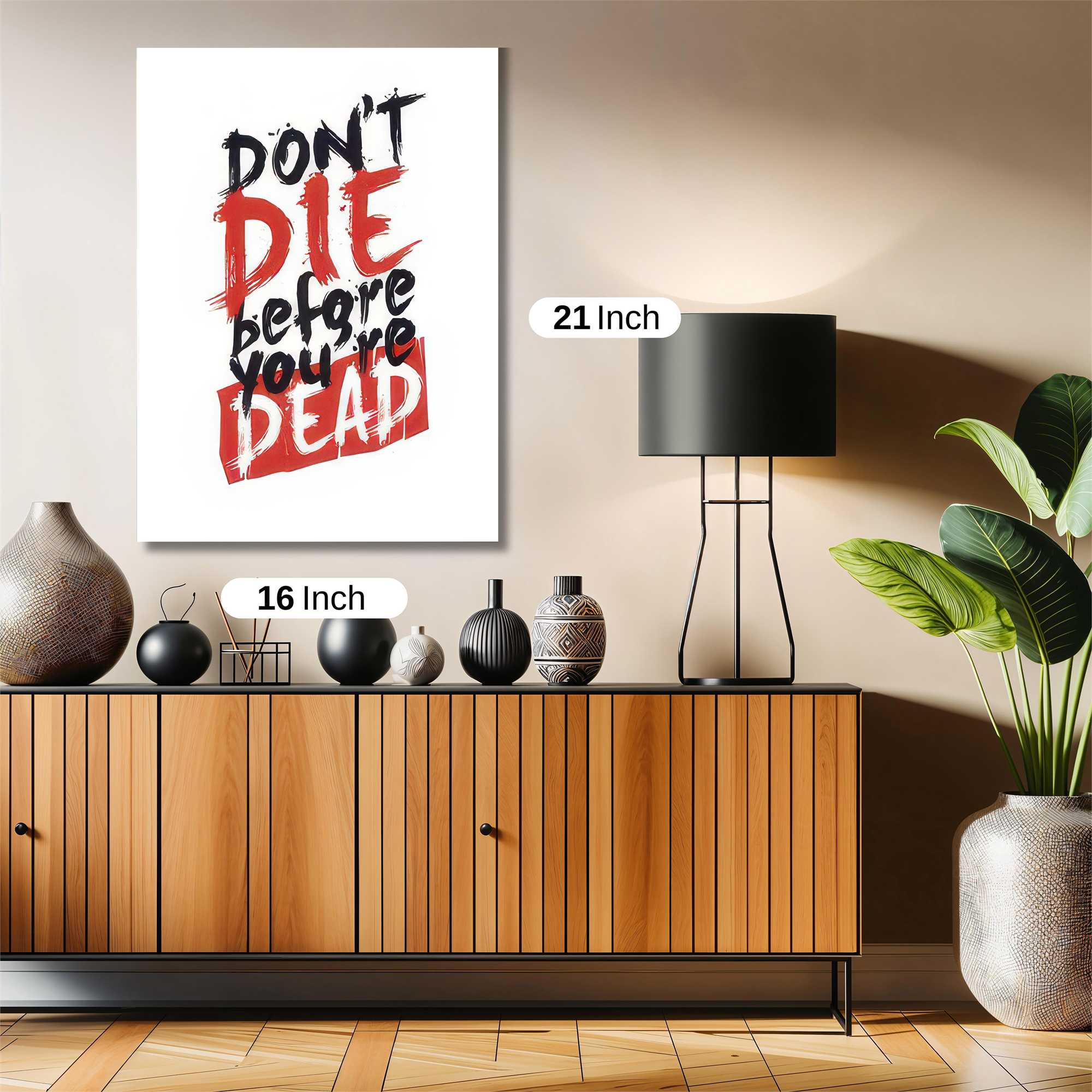 Live Boldly Safe Wall Magnetic / M