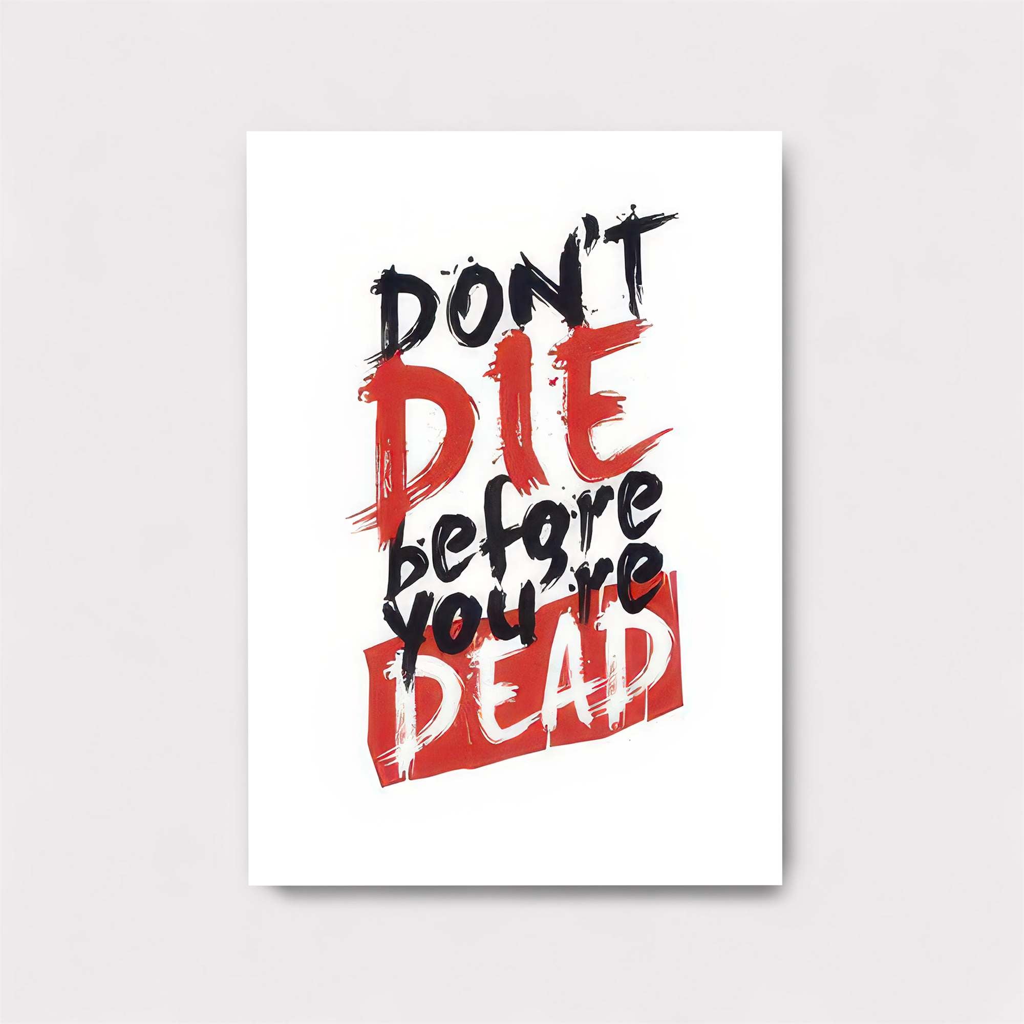 Live Boldly Safe Wall Magnetic / M