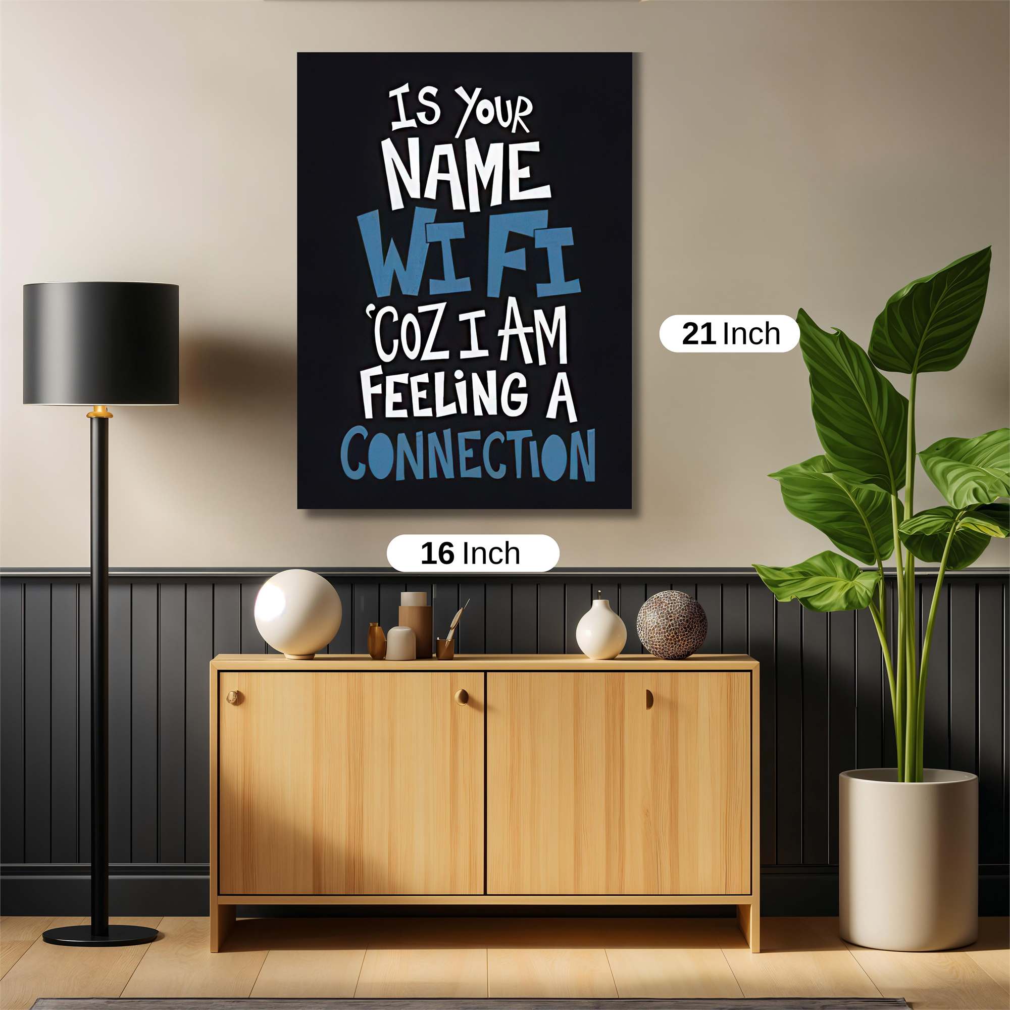 Wi-Fi Whimsy Safe Wall Magnetic / M