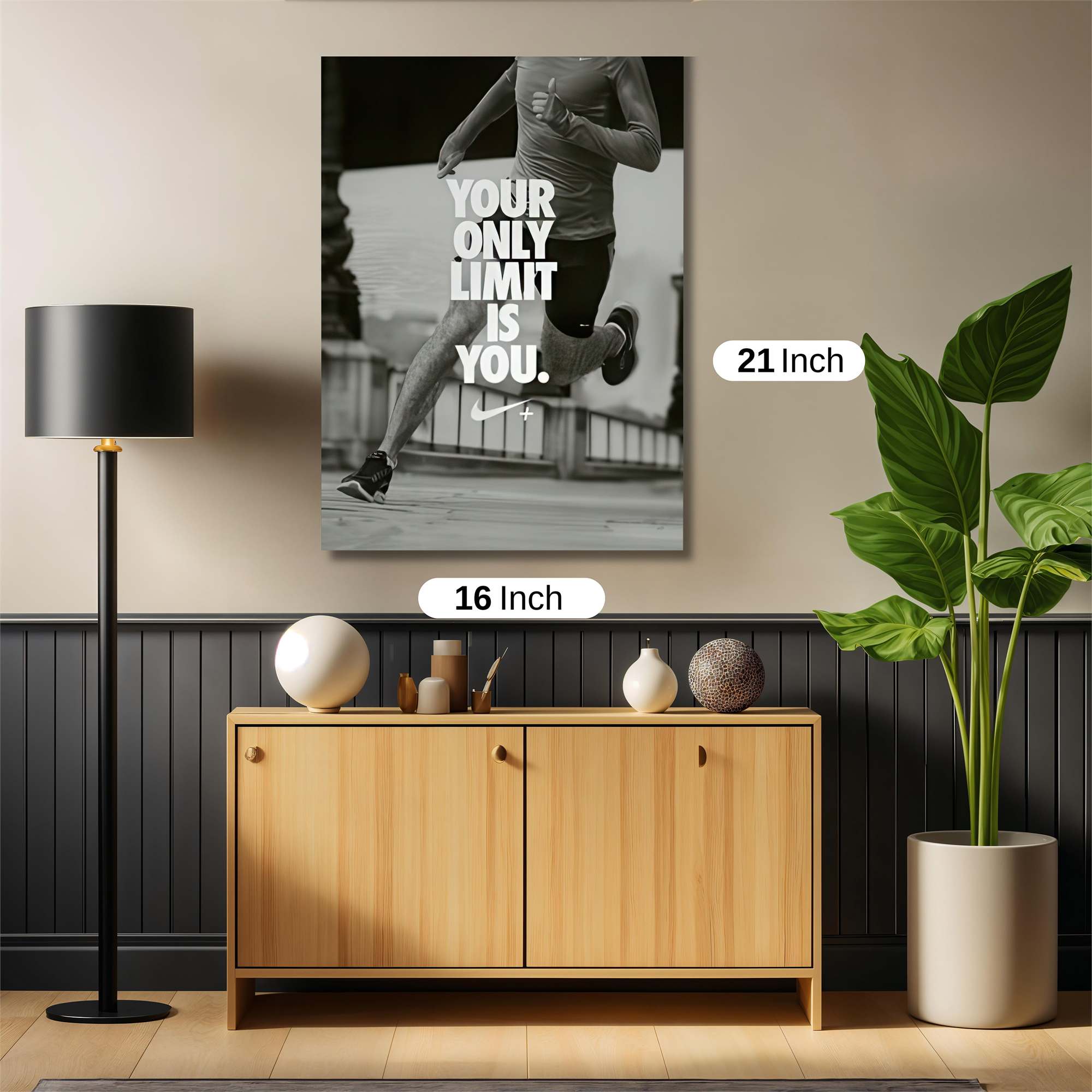 Runner's Resolve Safe Wall Magnetic / M