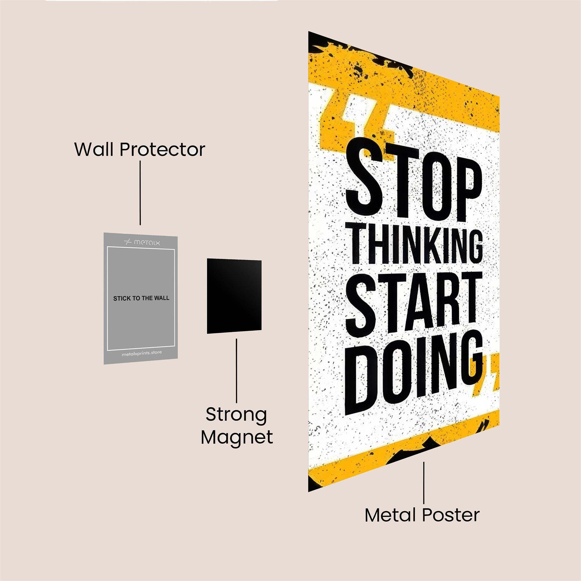 Action Unleashed Safe Wall Magnetic / M