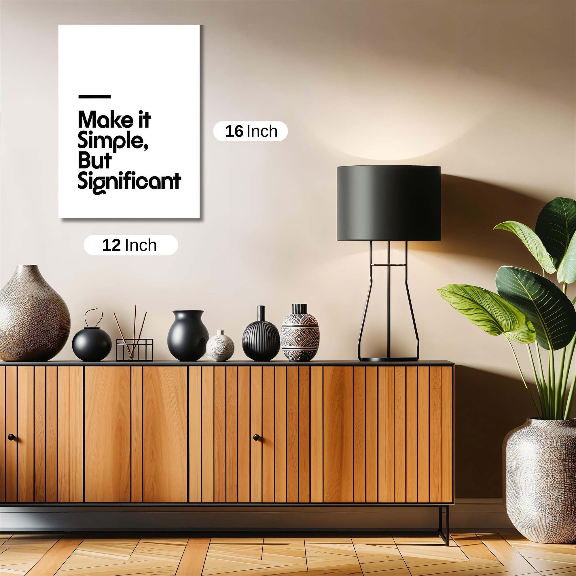 Quote Zen Safe Wall Magnetic / M