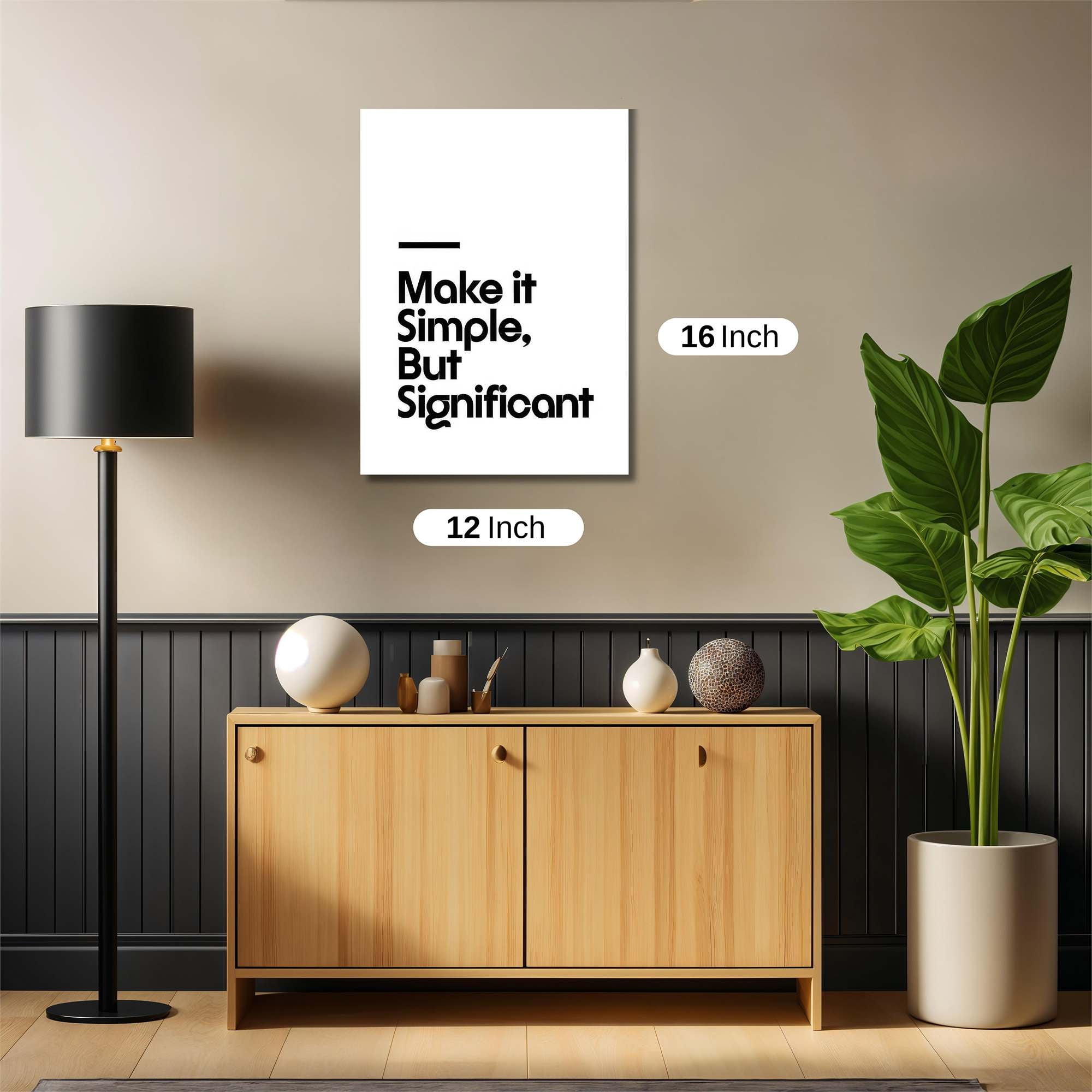 Quote Zen Safe Wall Magnetic / M