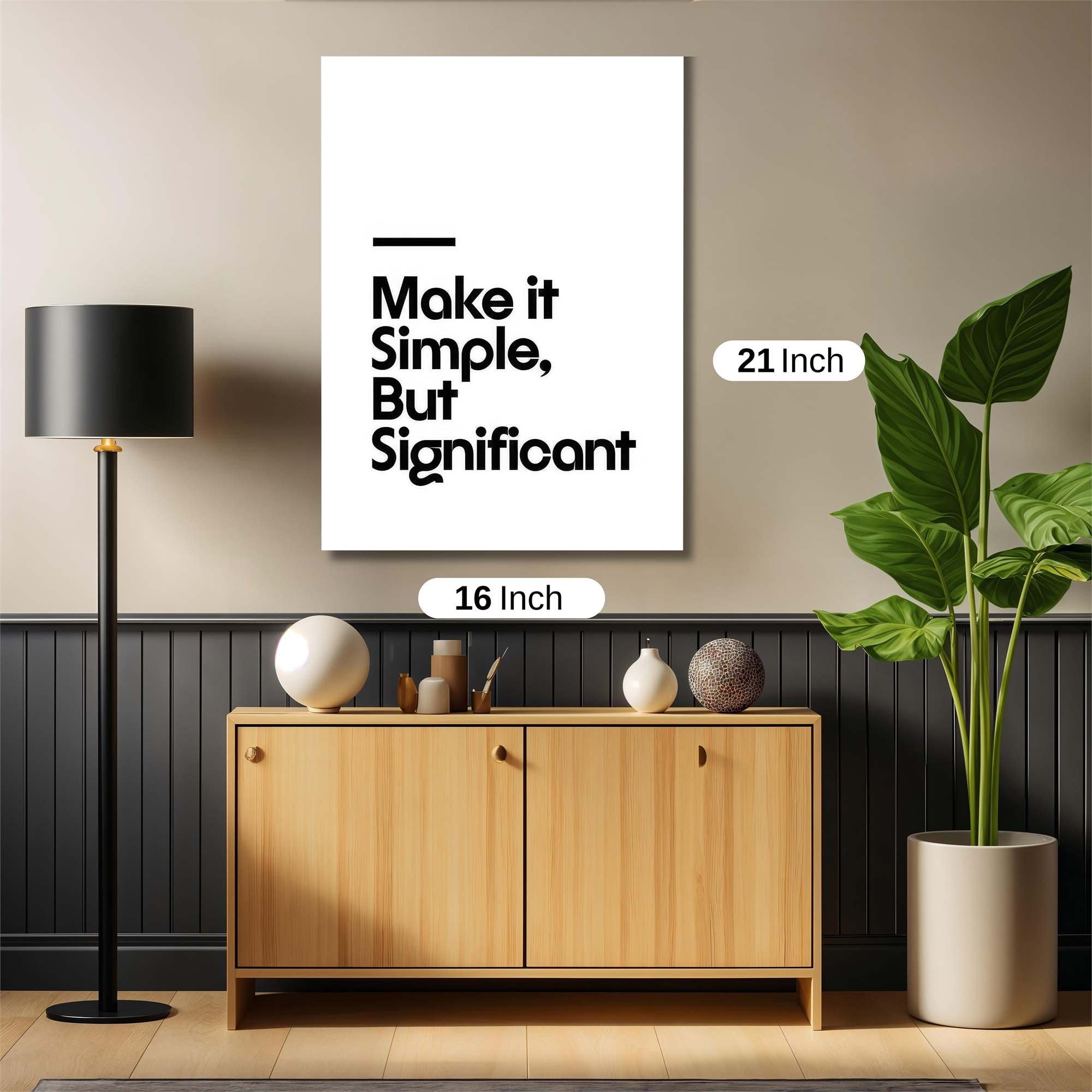 Quote Zen Safe Wall Magnetic / M