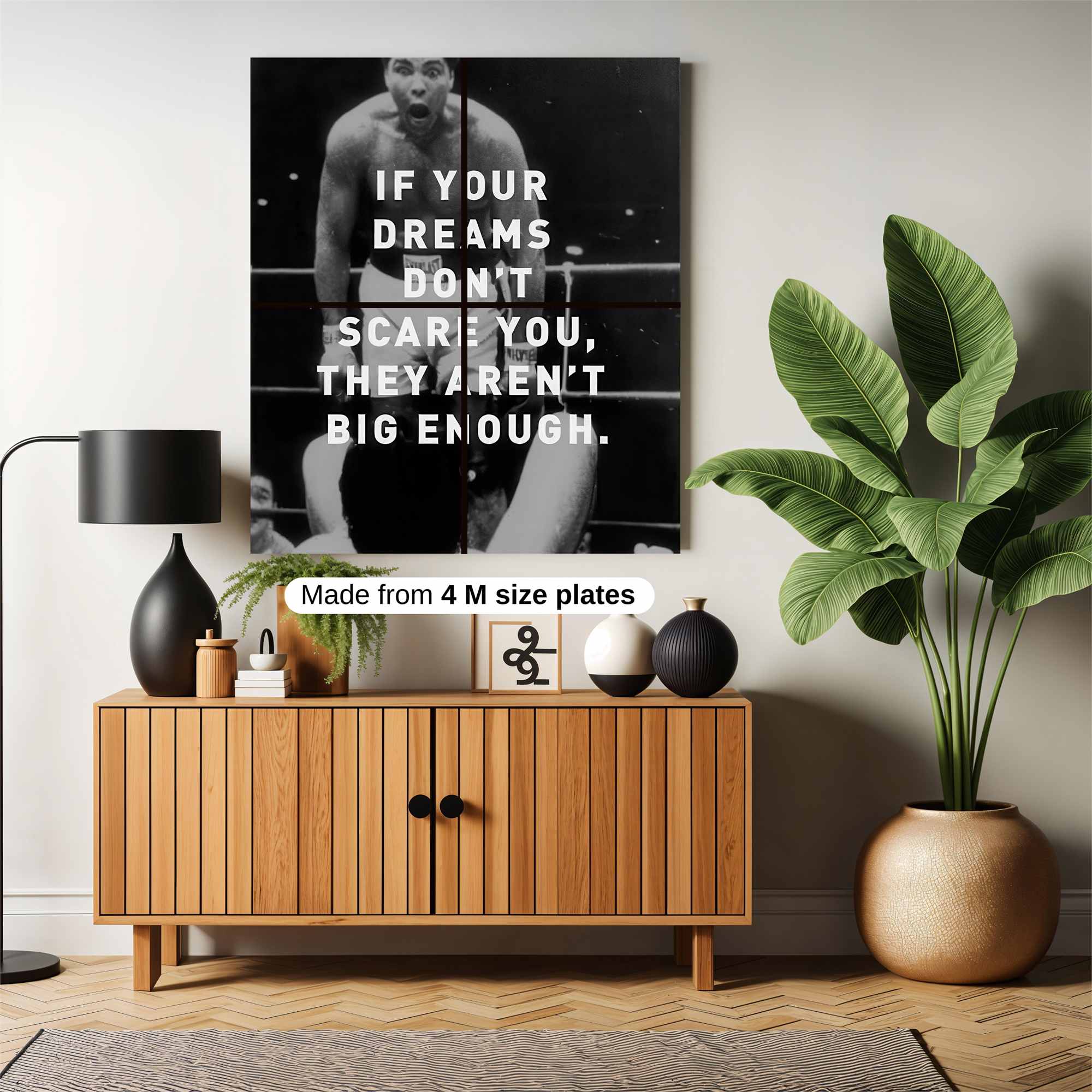 Ali Triumphant Safe Wall Magnetic / M