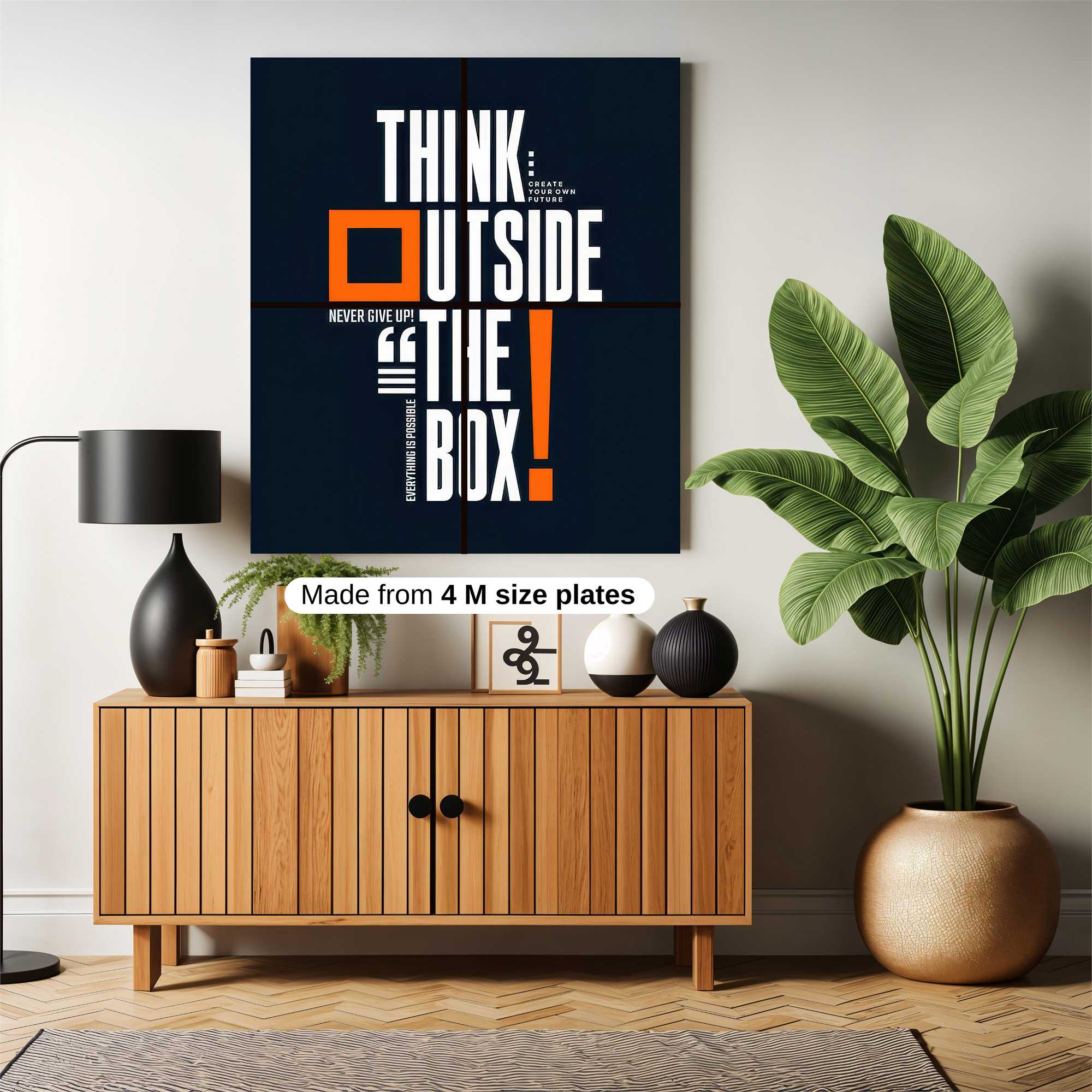 Think Vibrant Safe Wall Magnetic / M