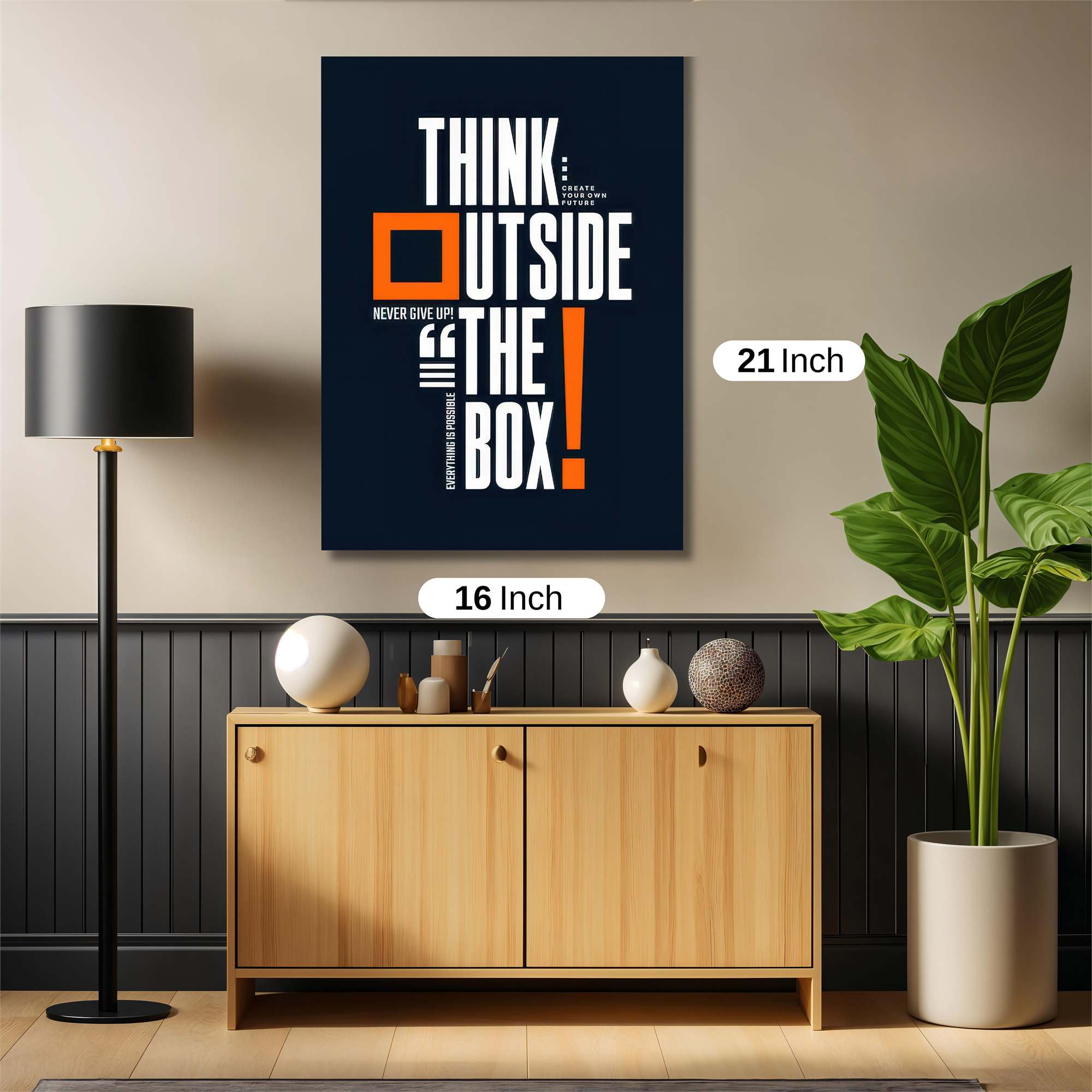 Think Vibrant Safe Wall Magnetic / M