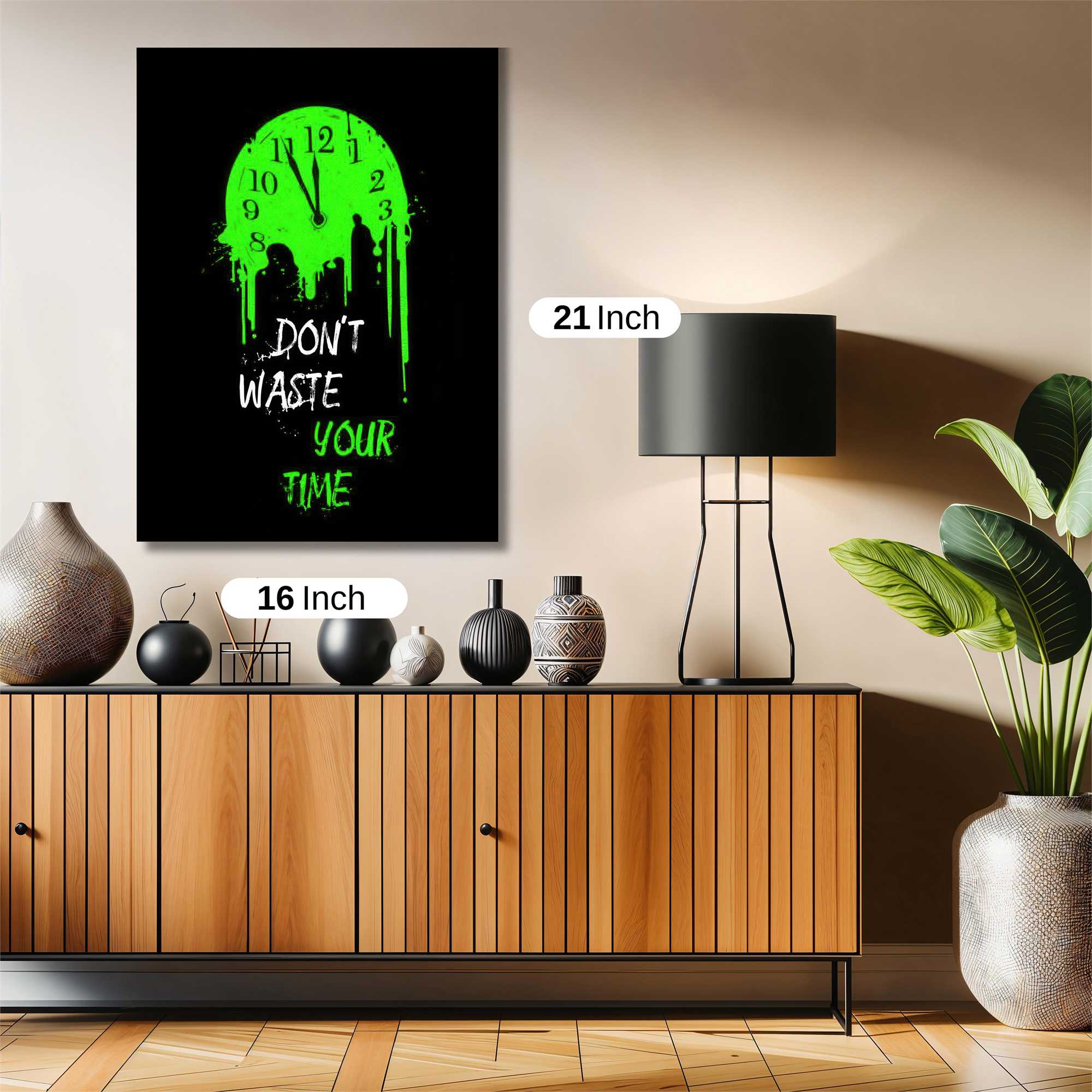 Time Drips Safe Wall Magnetic / M