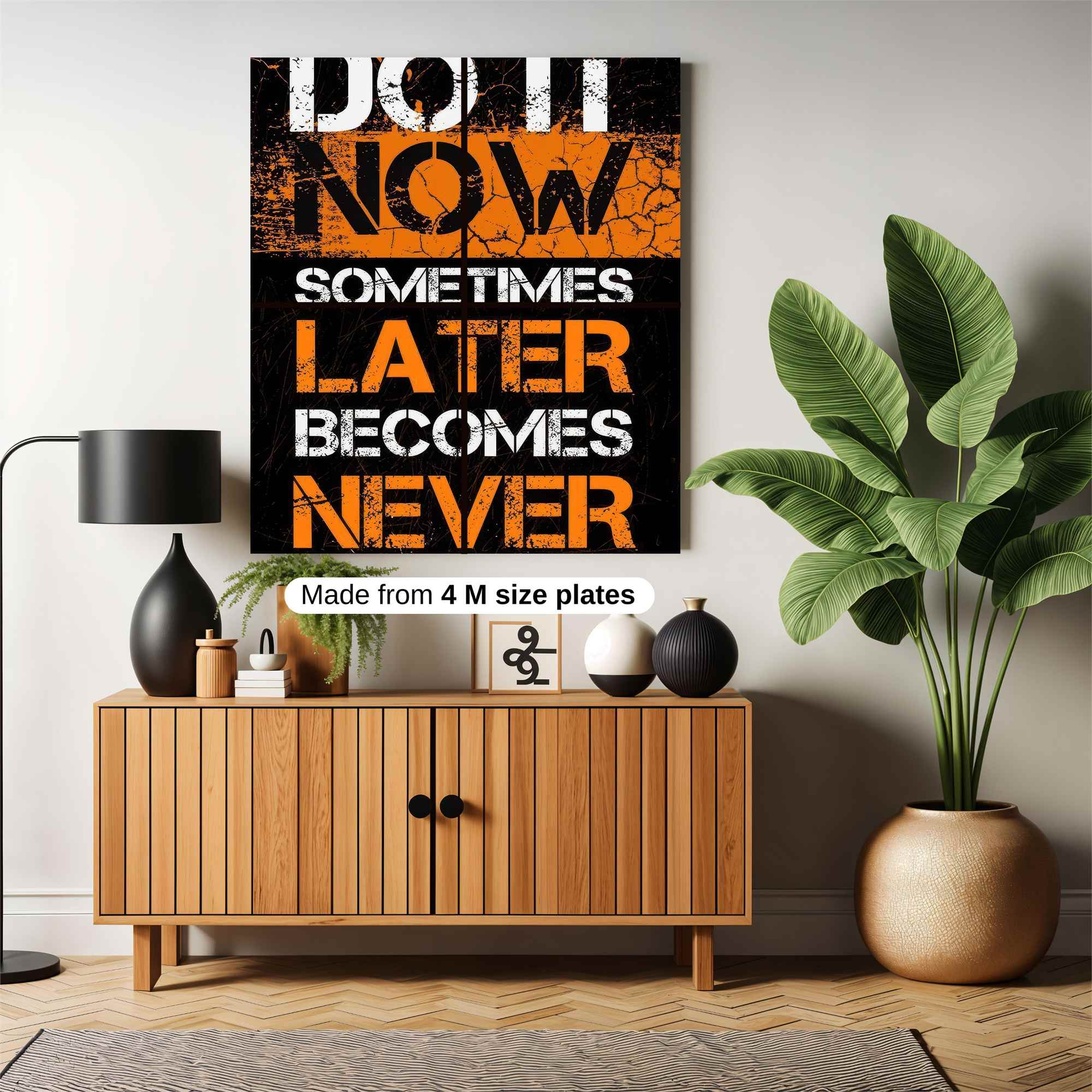 Procrastination's Peril Safe Wall Magnetic / M