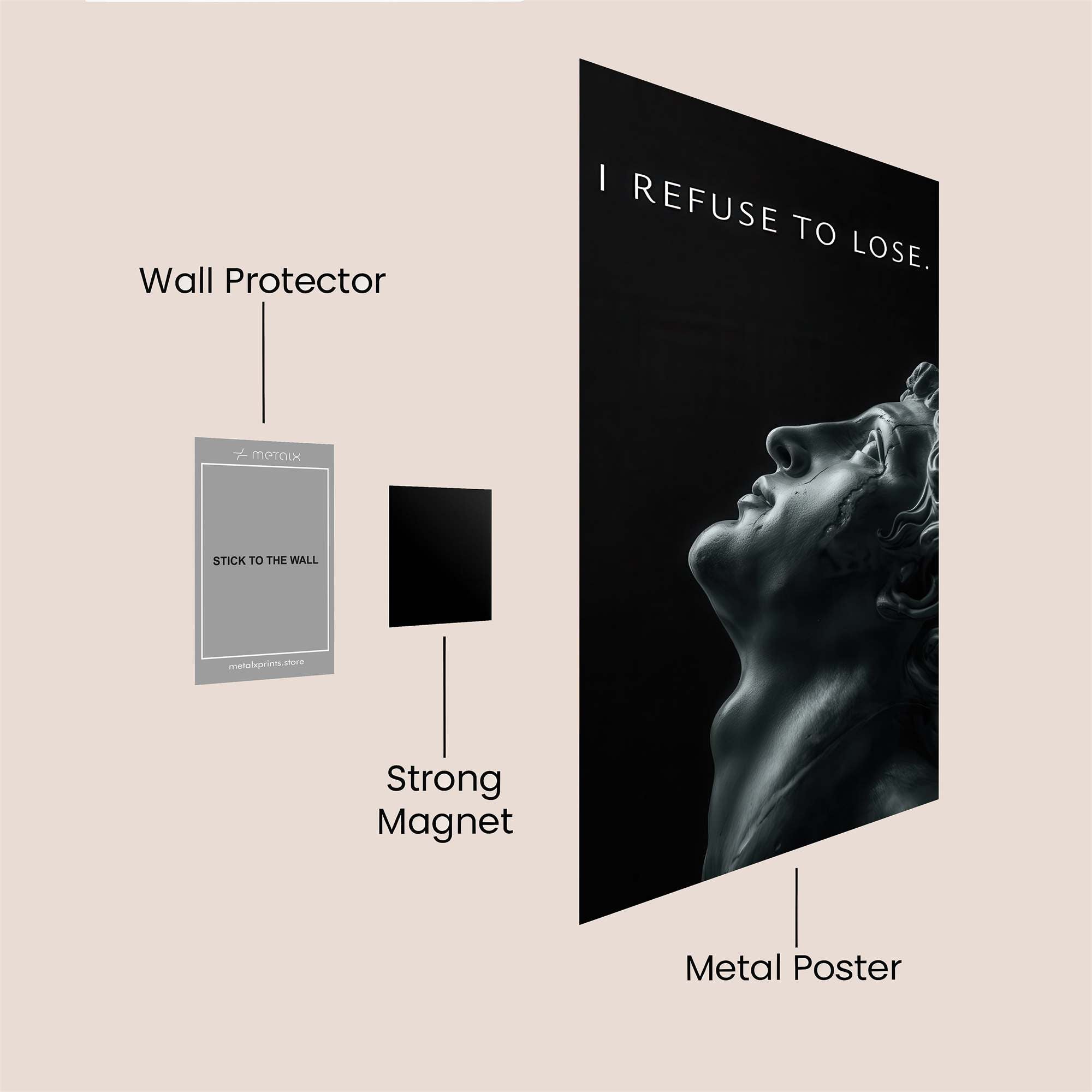 Apollo Defiant Safe Wall Magnetic / M