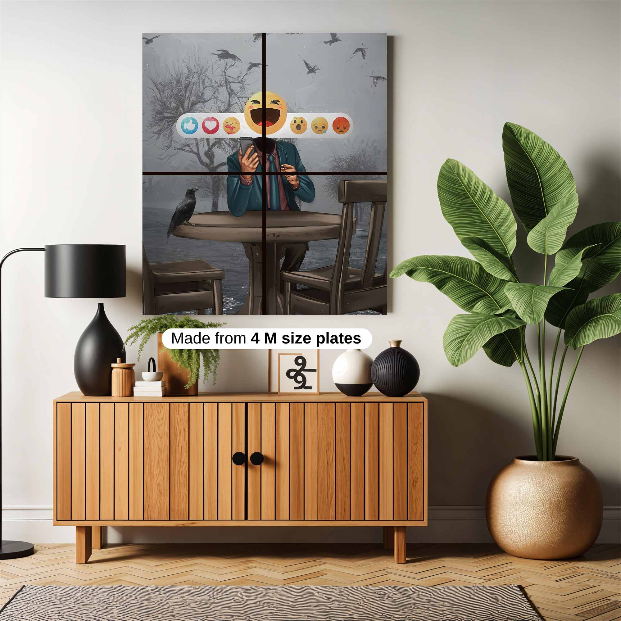 Crowd Elation Safe Wall Magnetic / M
