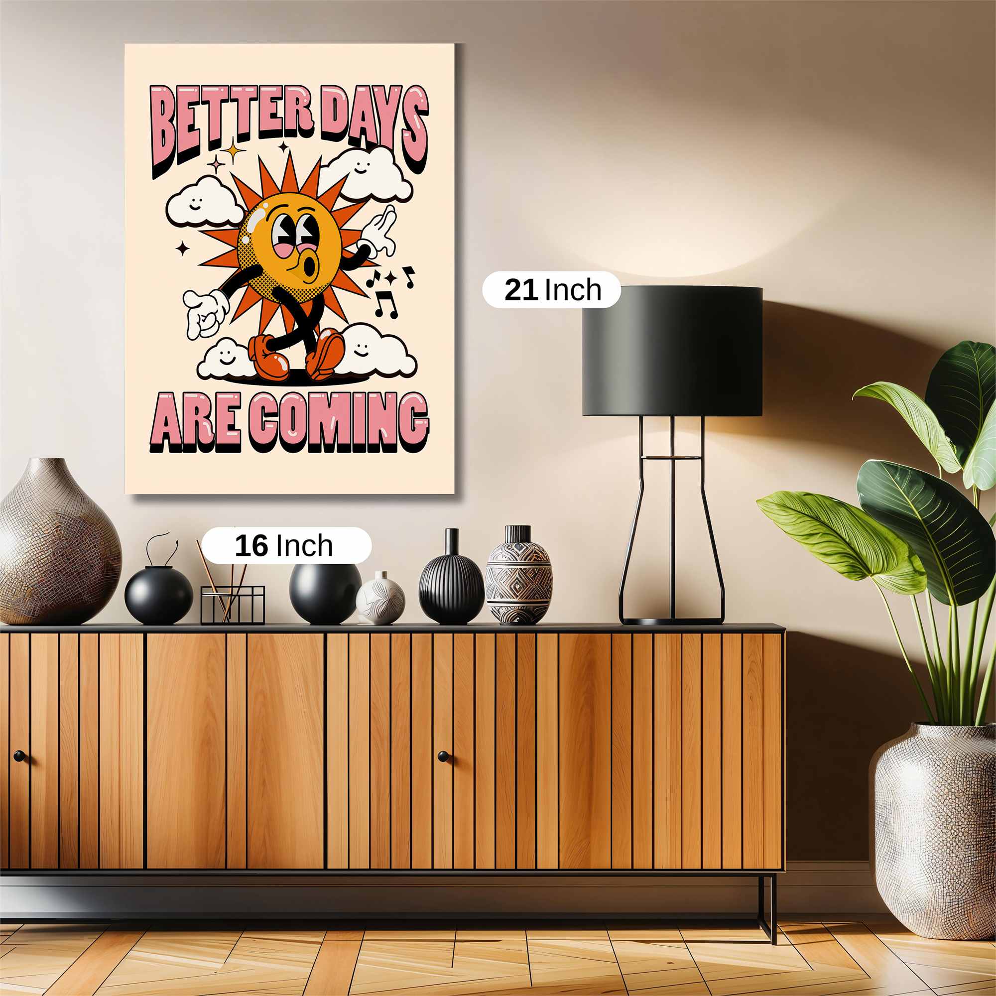 Sunny Optimism Safe Wall Magnetic / M