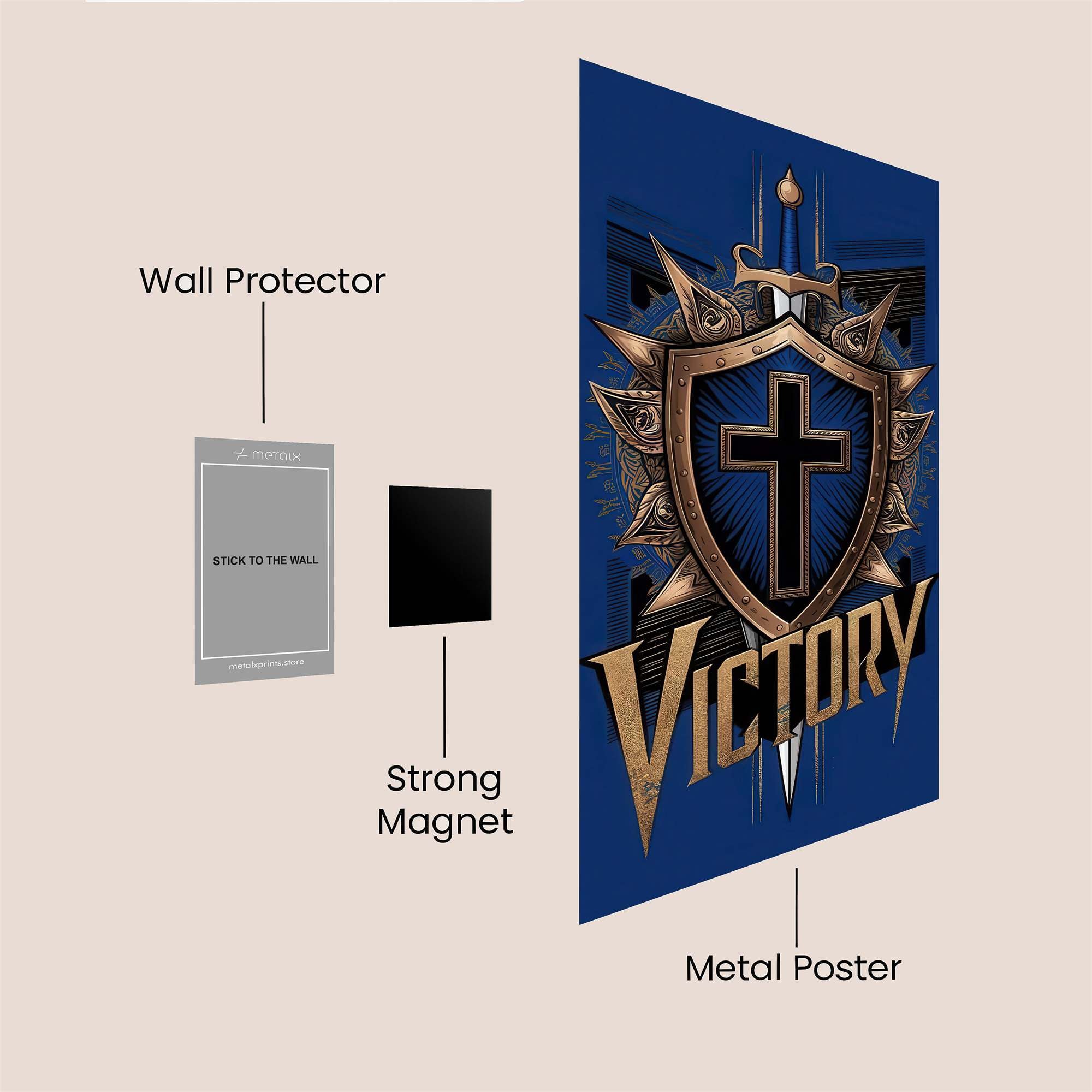 Shielded Victory Safe Wall Magnetic / M