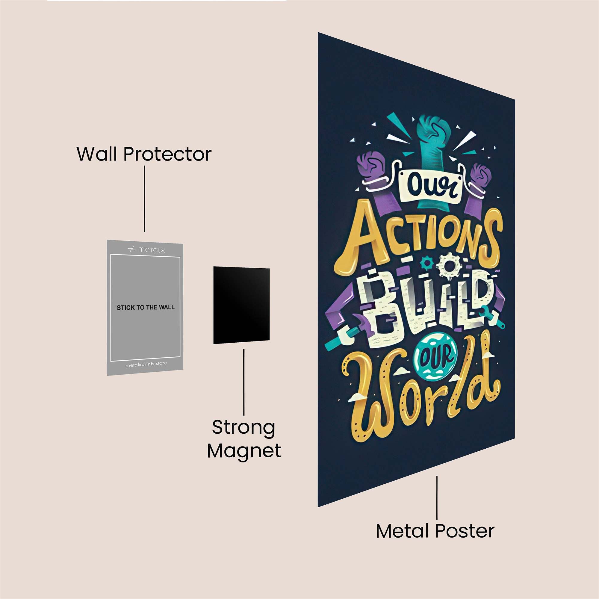 Unity Empowers Safe Wall Magnetic / M