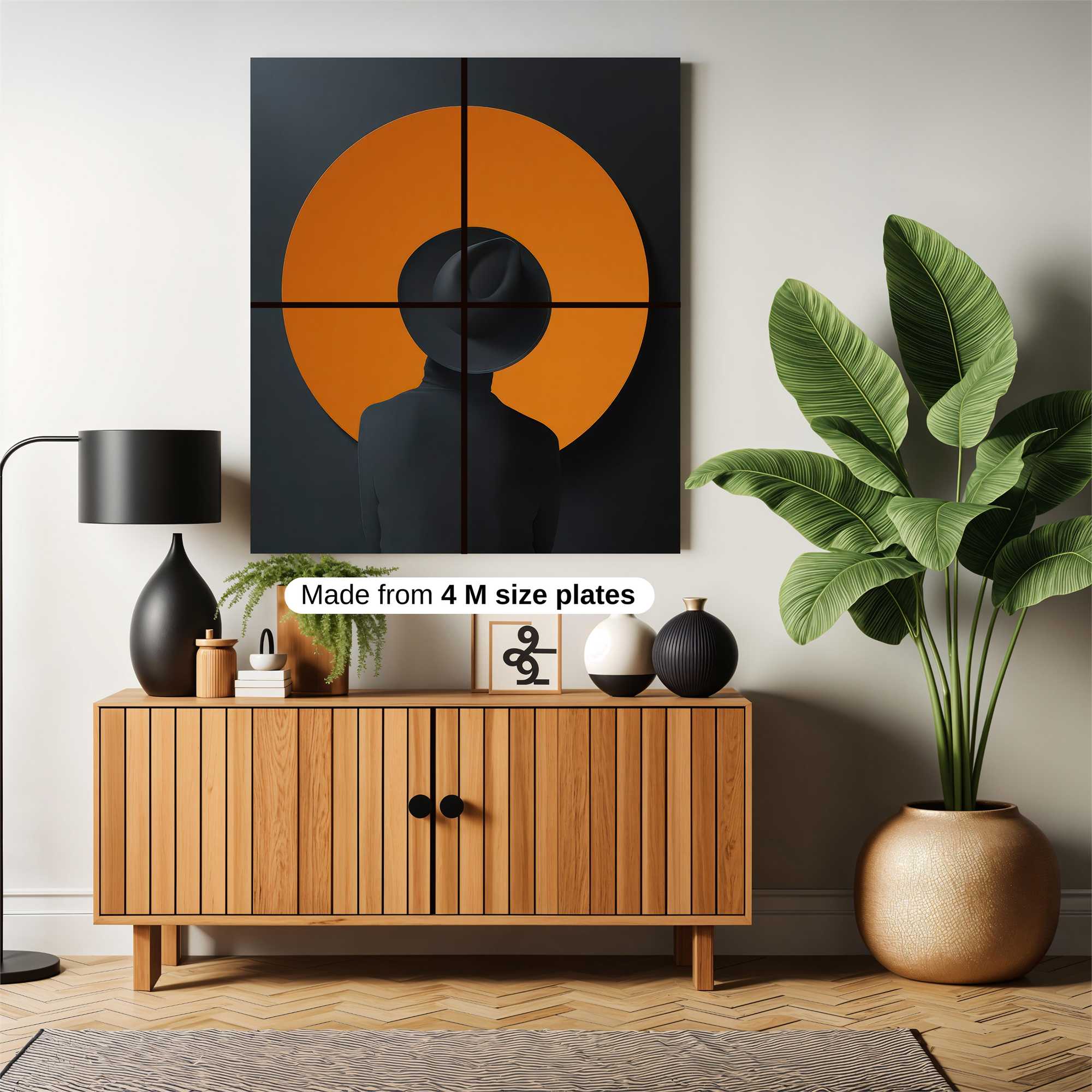 Sunset Solitude Safe Wall Magnetic / M