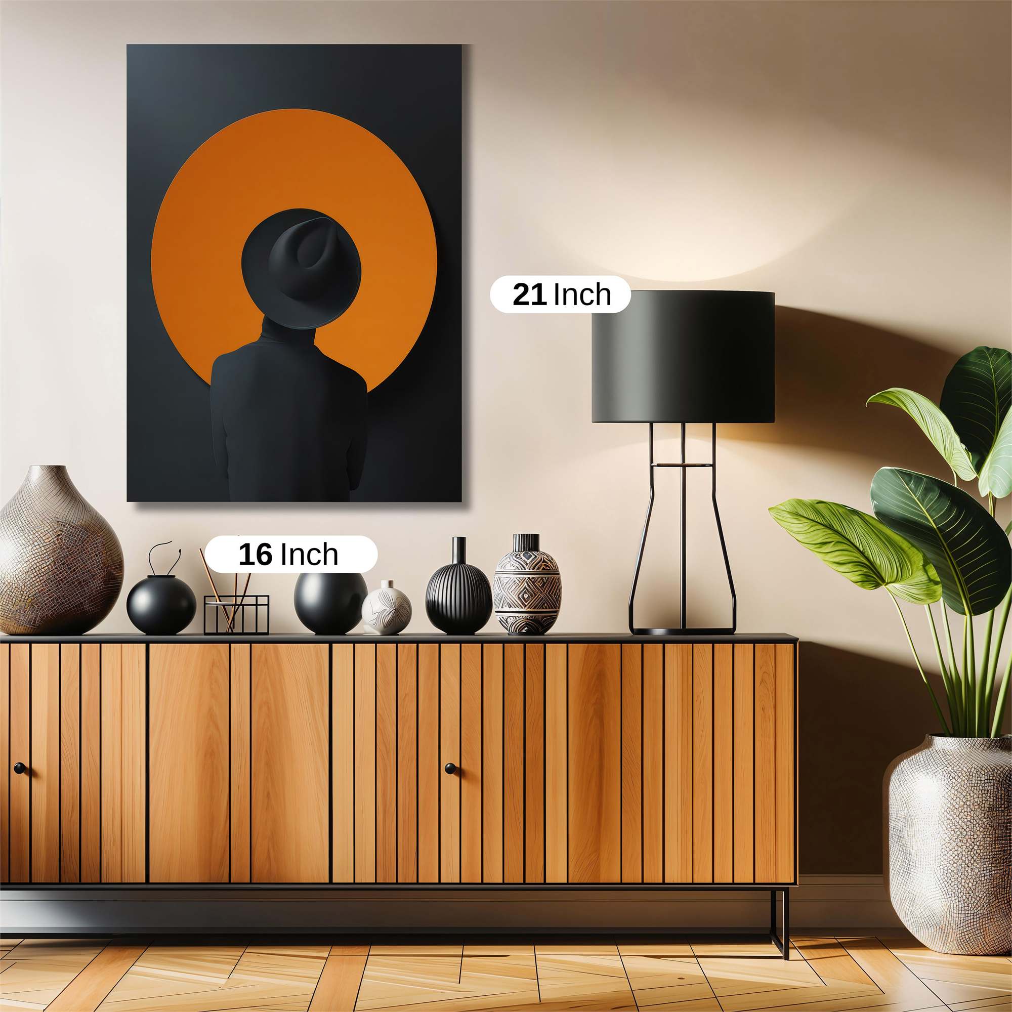 Sunset Solitude Safe Wall Magnetic / M
