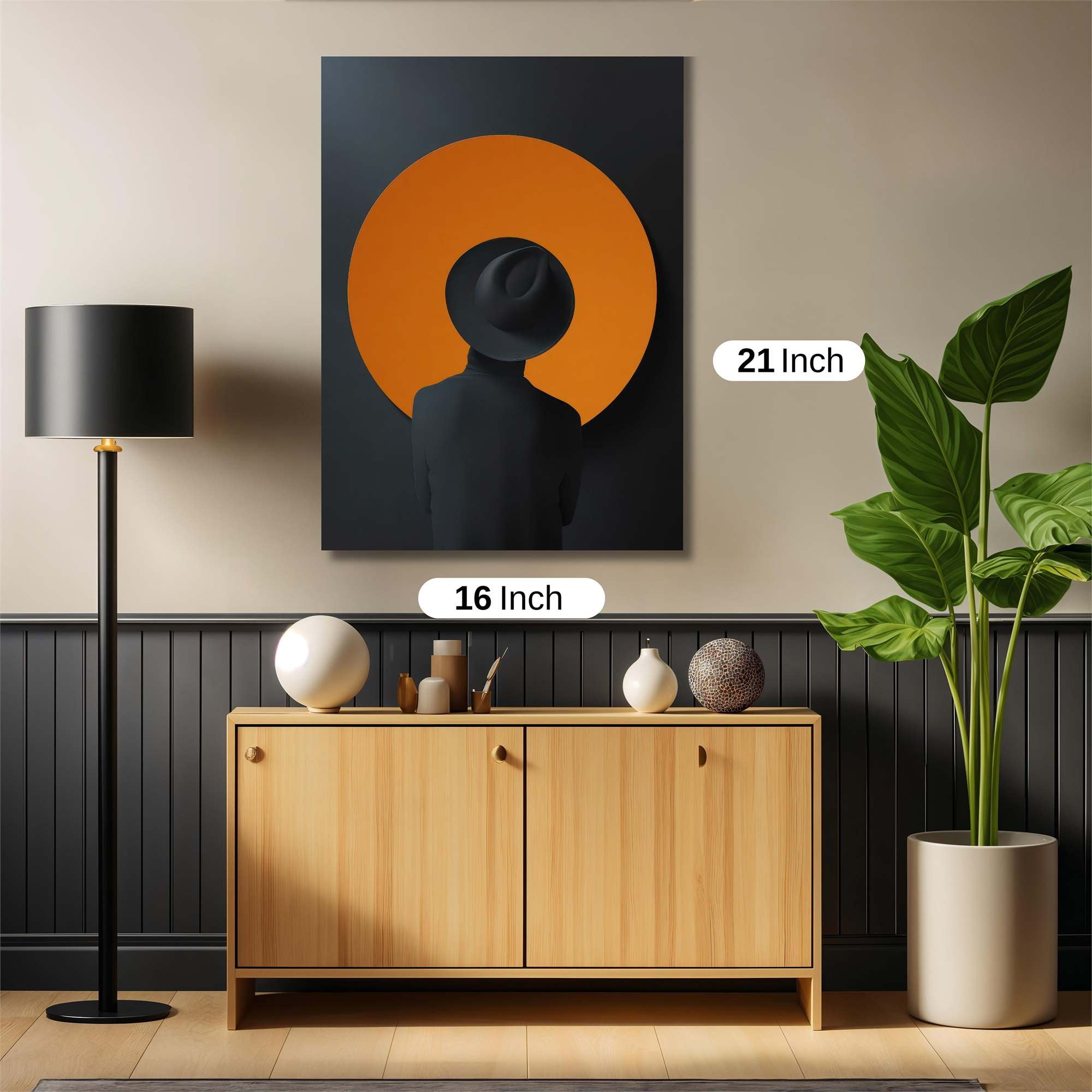 Sunset Solitude Safe Wall Magnetic / M