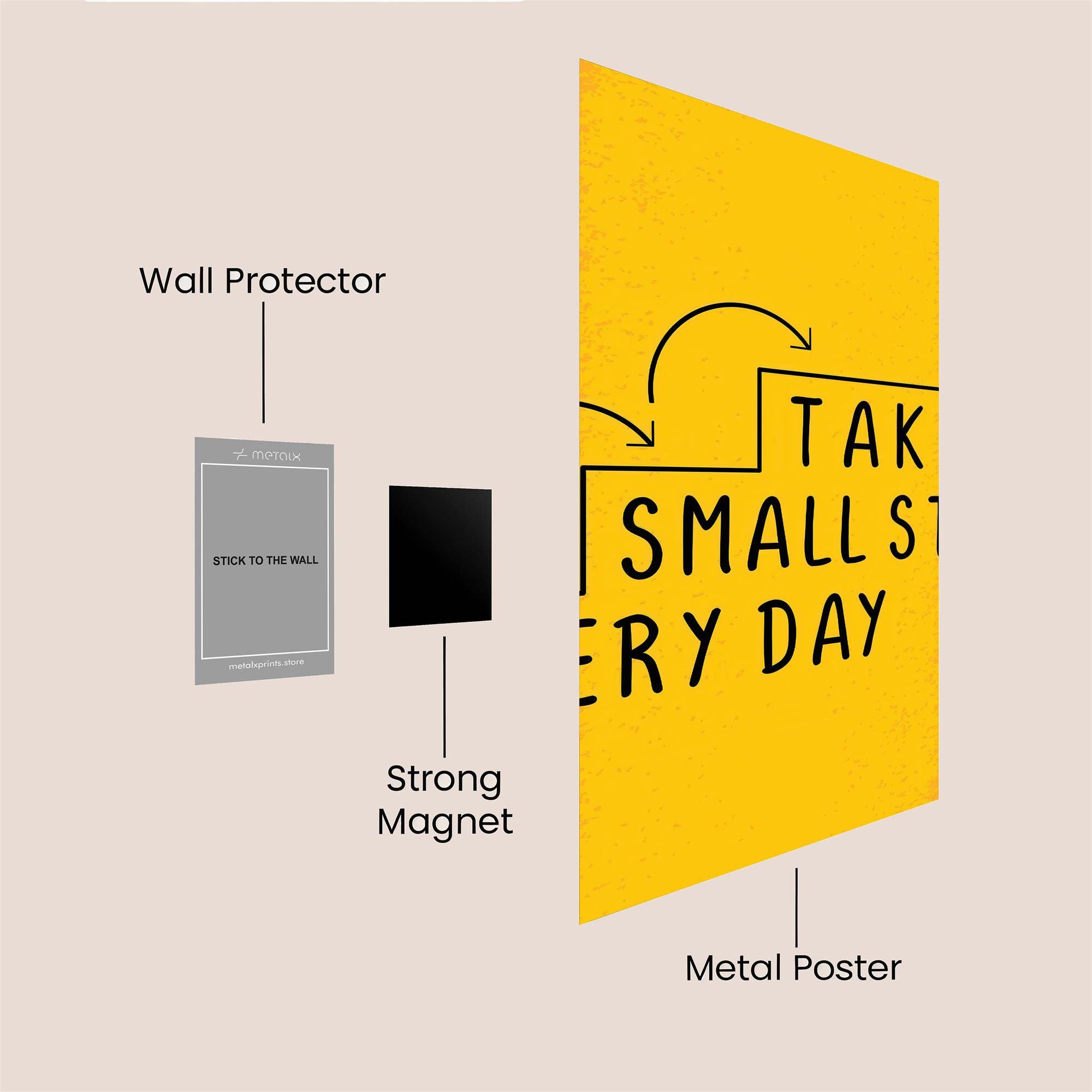 Progress Uplift Safe Wall Magnetic / M