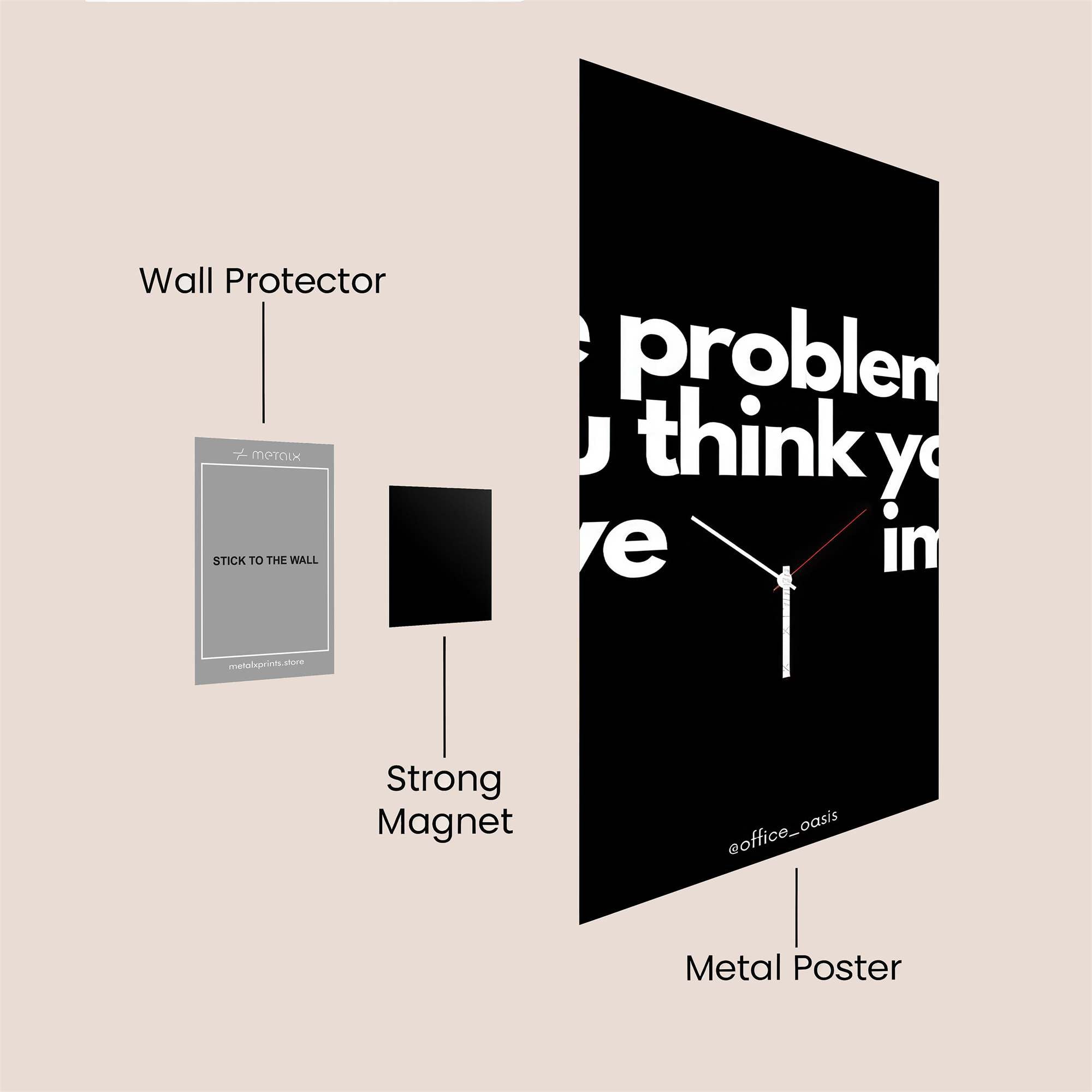 Time Illusion Safe Wall Magnetic / M