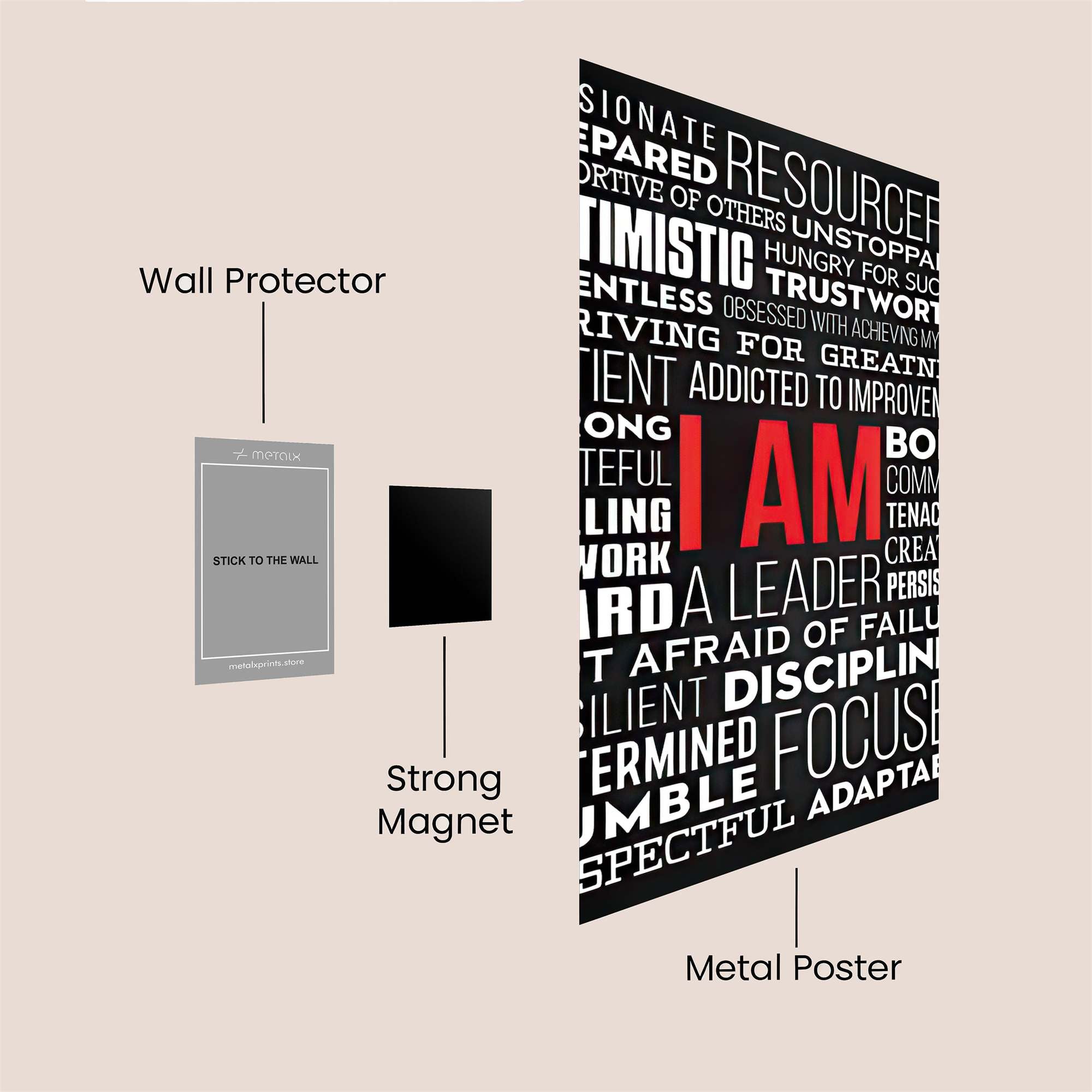 Leader Empowered Safe Wall Magnetic / M
